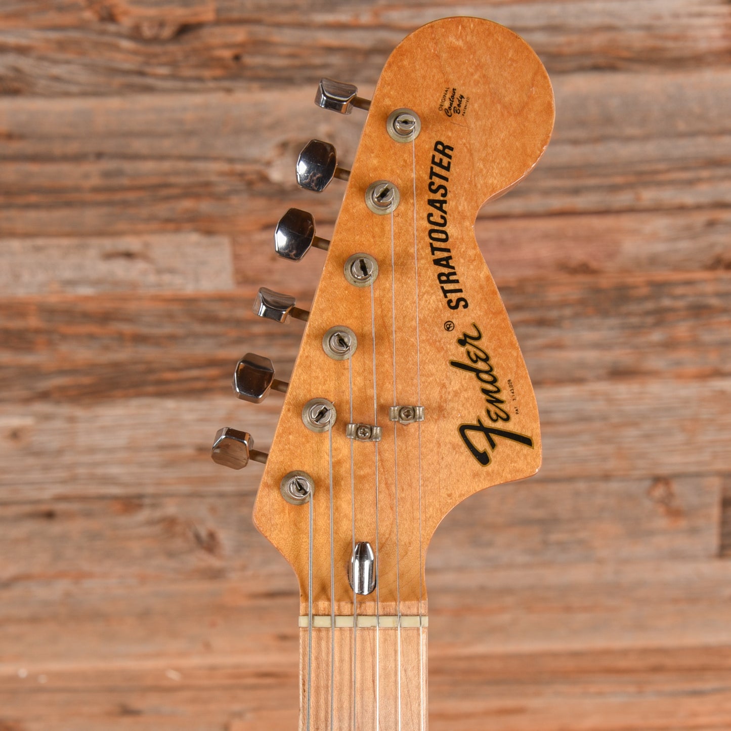 Fender Stratocaster Natural 1973 Electric Guitars / Solid Body