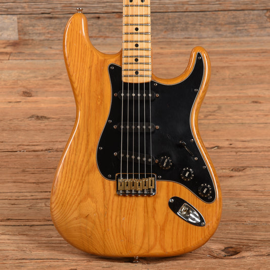Fender Stratocaster Natural 1976 Electric Guitars / Solid Body