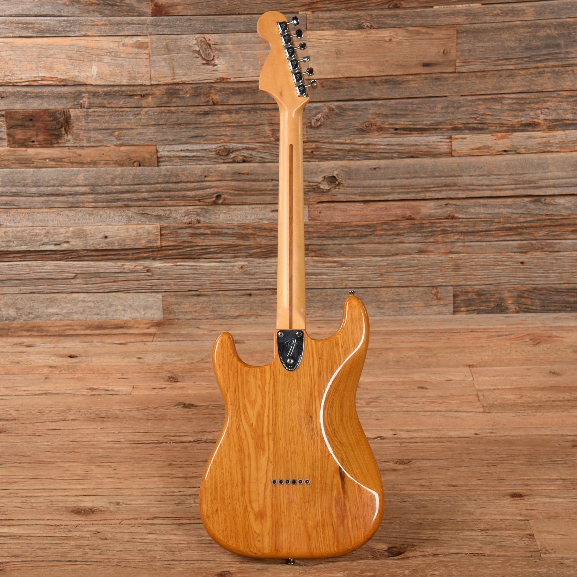 Fender Stratocaster Natural 1976 Electric Guitars / Solid Body