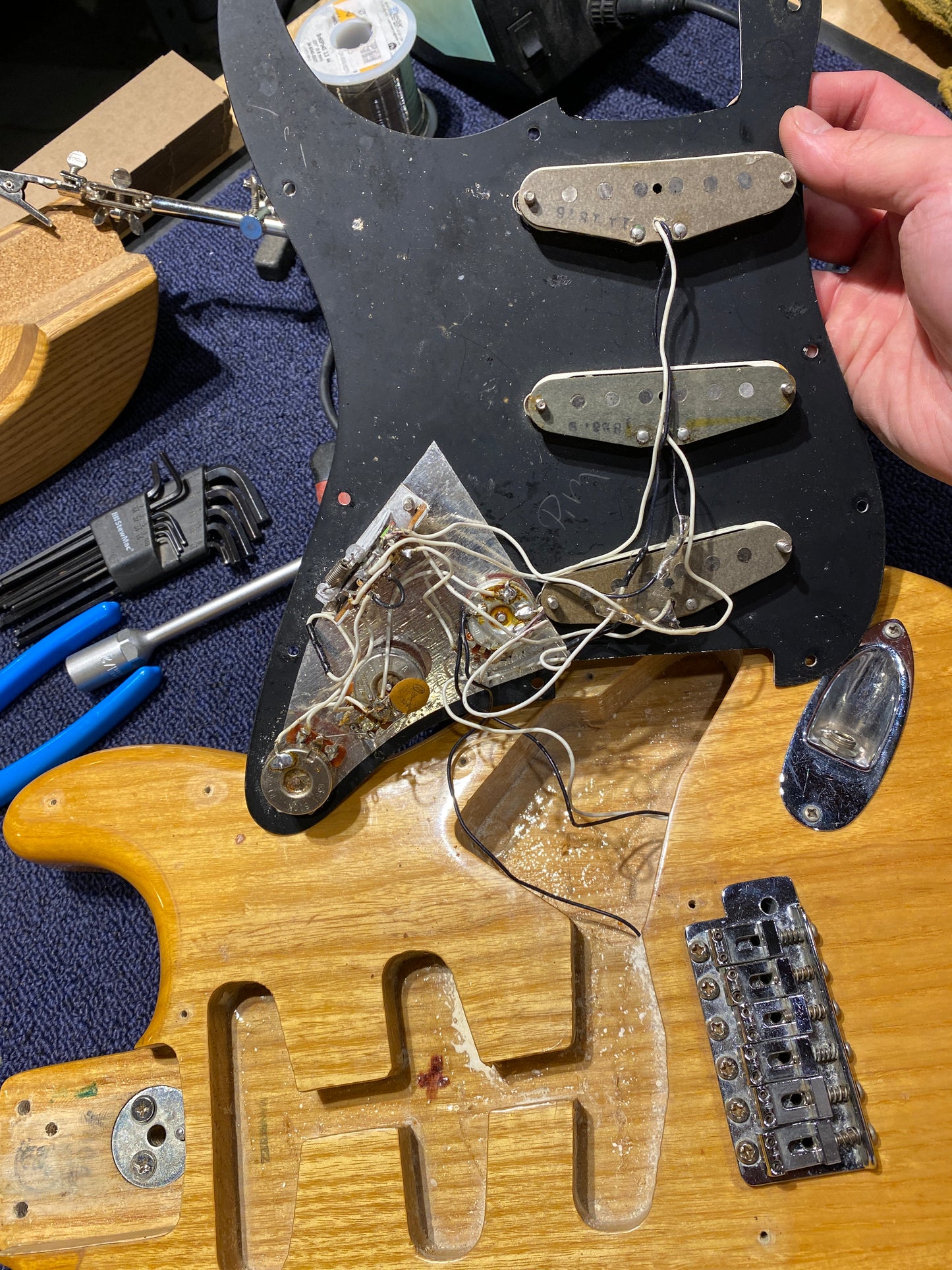 Fender Stratocaster Natural 1976 Electric Guitars / Solid Body
