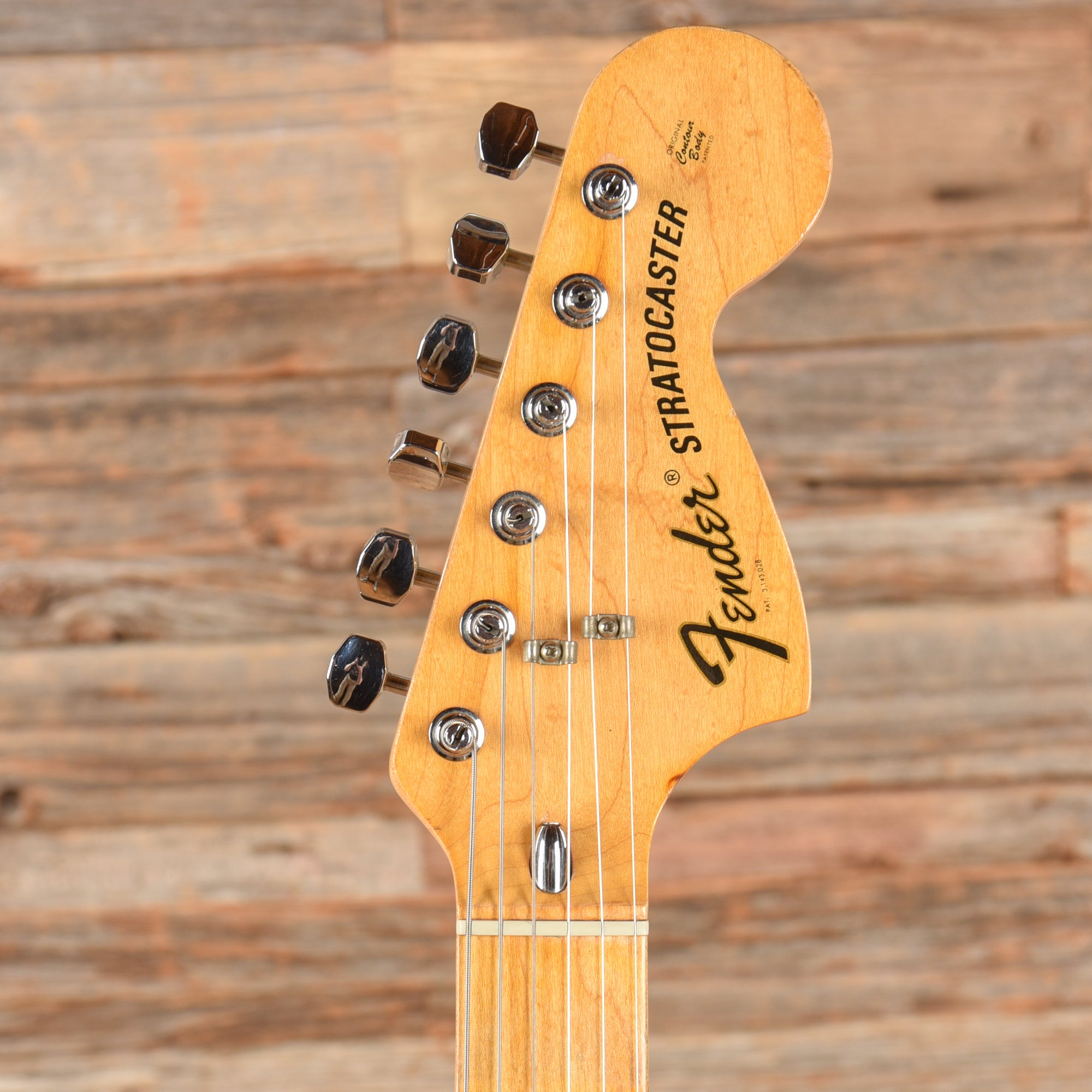 Fender Stratocaster Natural 1976 Electric Guitars / Solid Body