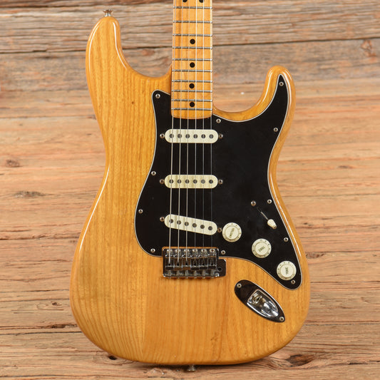Fender Stratocaster Natural 1976 Electric Guitars / Solid Body