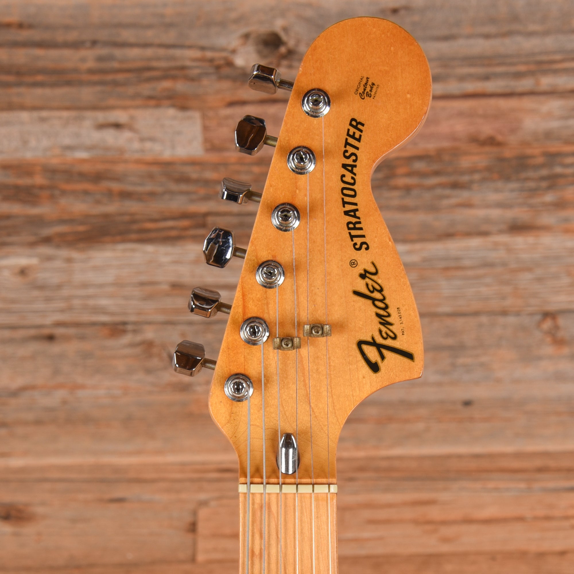 Fender Stratocaster Natural 1976 Electric Guitars / Solid Body