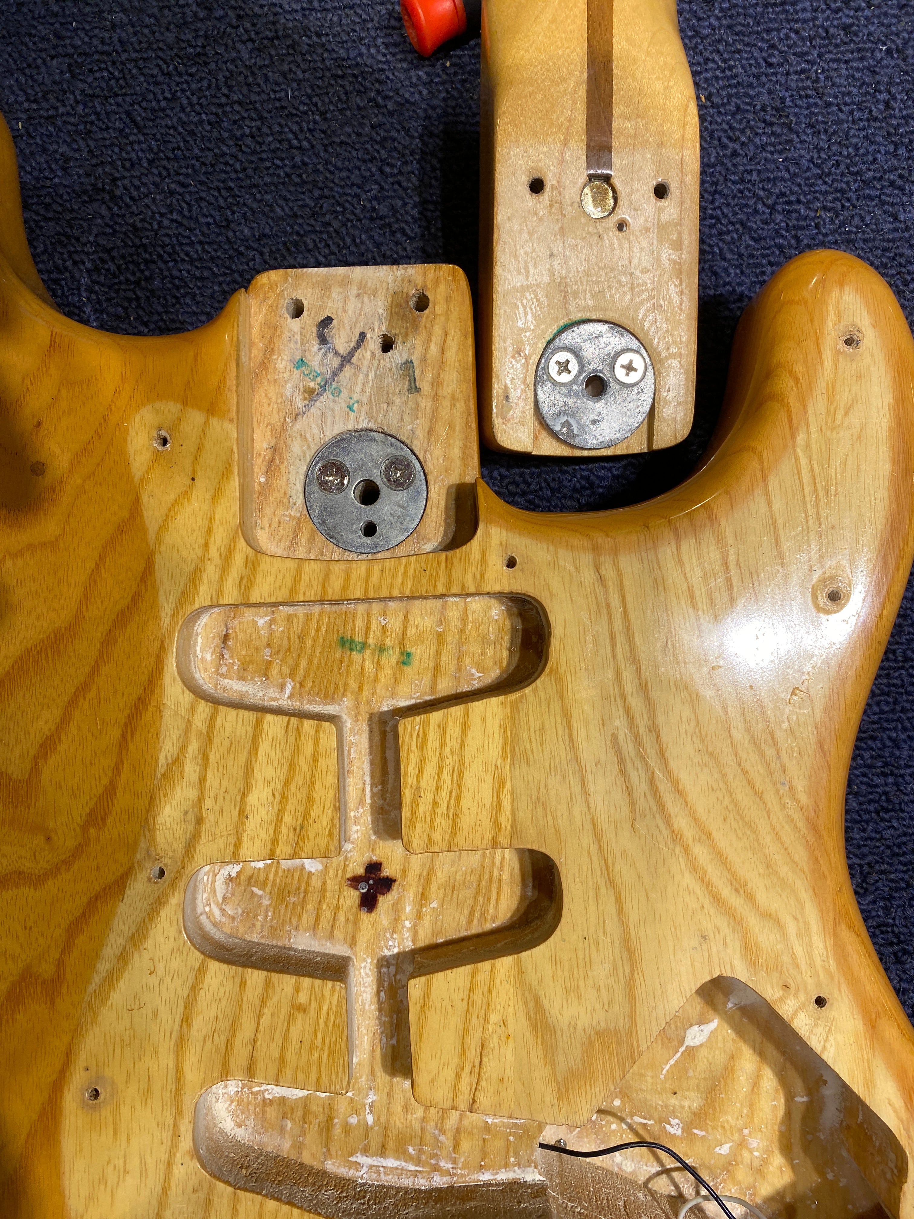 Fender Stratocaster Natural 1976 Electric Guitars / Solid Body