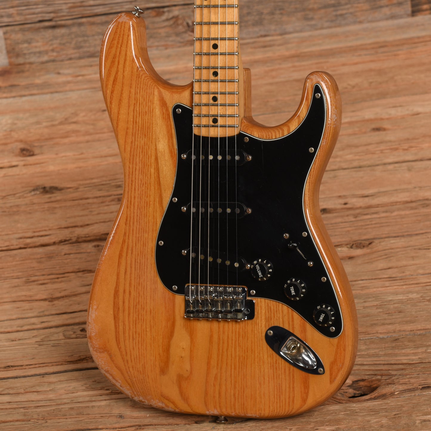 Fender Stratocaster Natural 1979 Electric Guitars / Solid Body