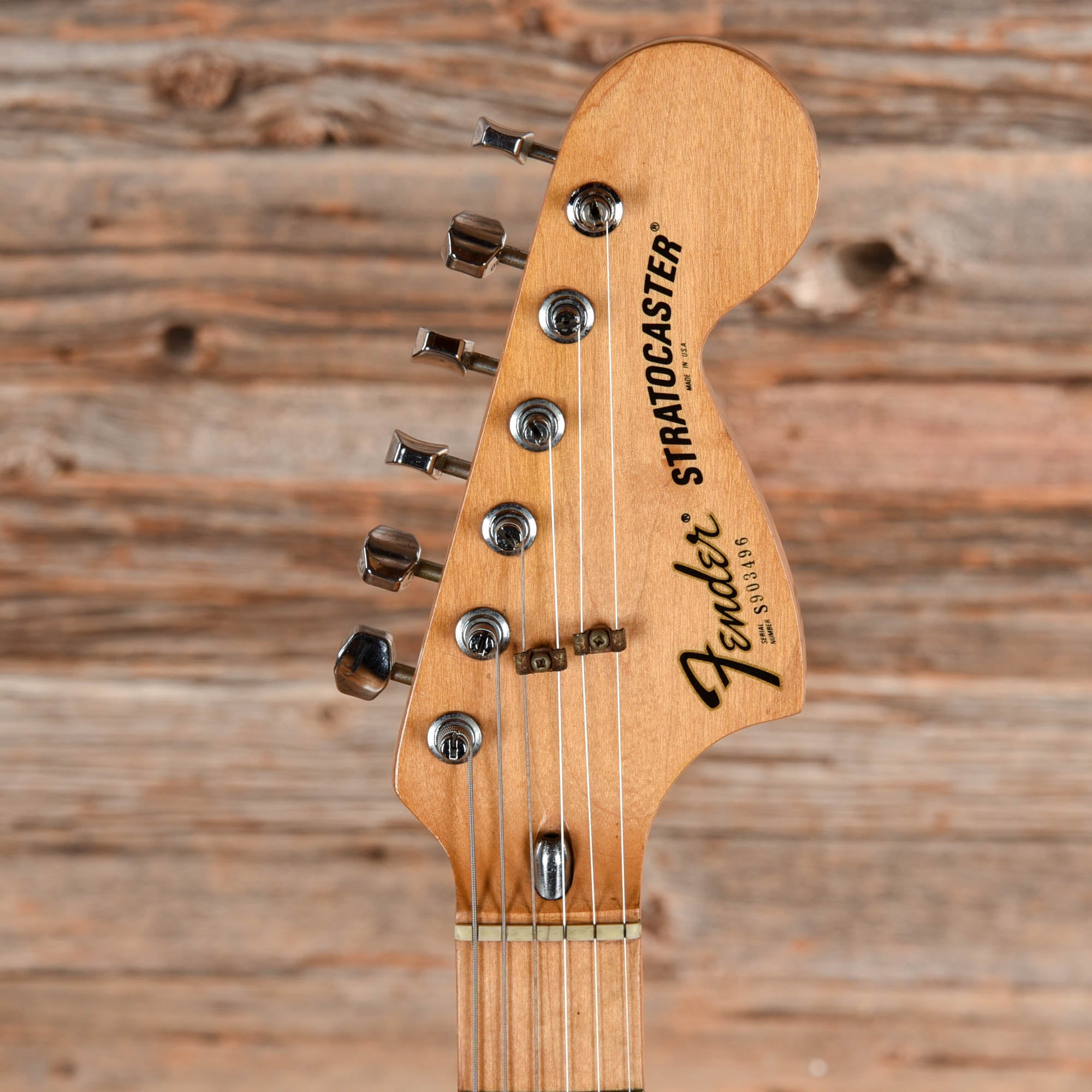 Fender Stratocaster Natural 1979 Electric Guitars / Solid Body