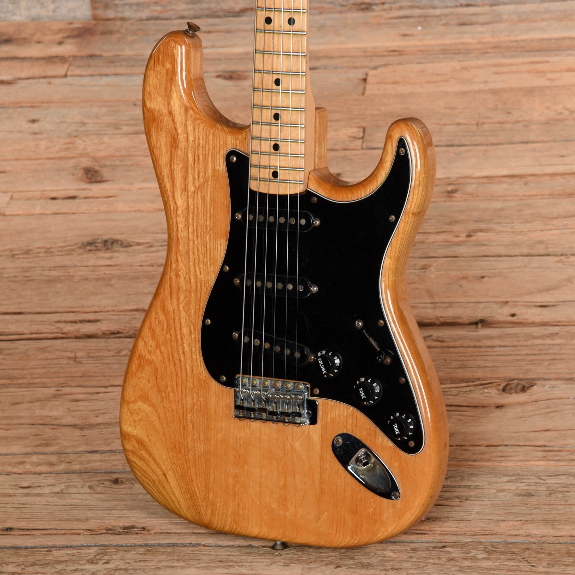 Fender Stratocaster Natural 1979 Electric Guitars / Solid Body