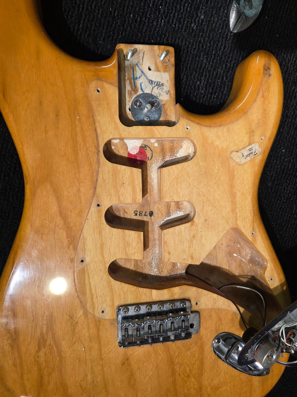 Fender Stratocaster Natural 1979 Electric Guitars / Solid Body