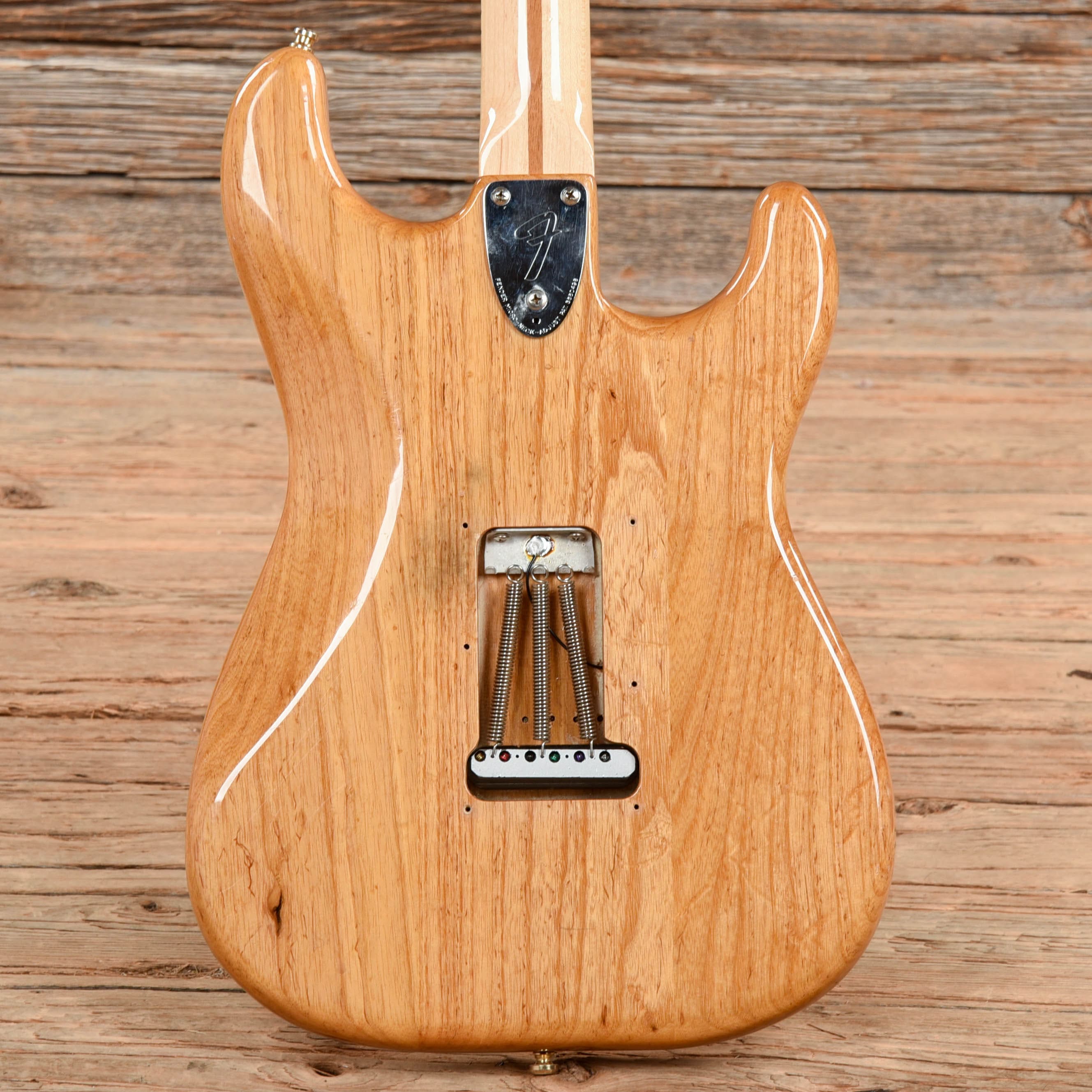 Fender Stratocaster Natural 1979 LEFTY Electric Guitars / Solid Body