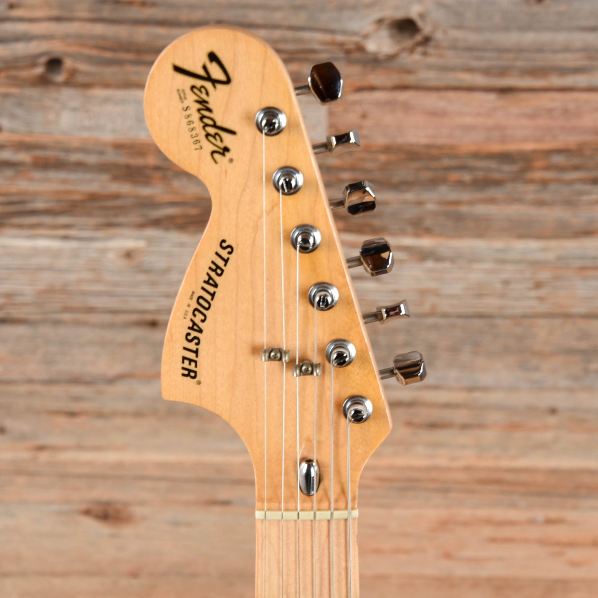 Fender Stratocaster Natural 1979 LEFTY Electric Guitars / Solid Body