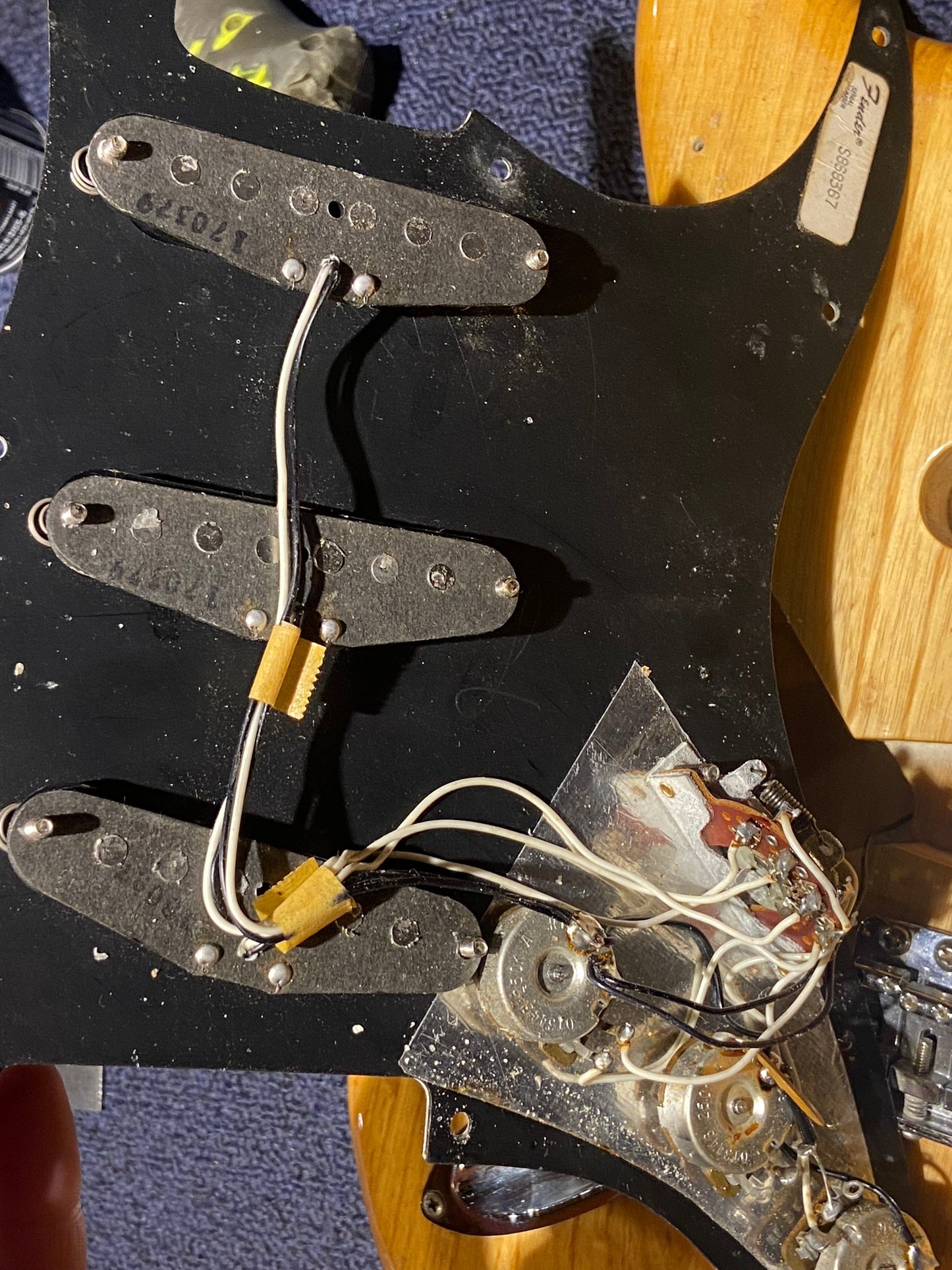 Fender Stratocaster Natural 1979 LEFTY Electric Guitars / Solid Body