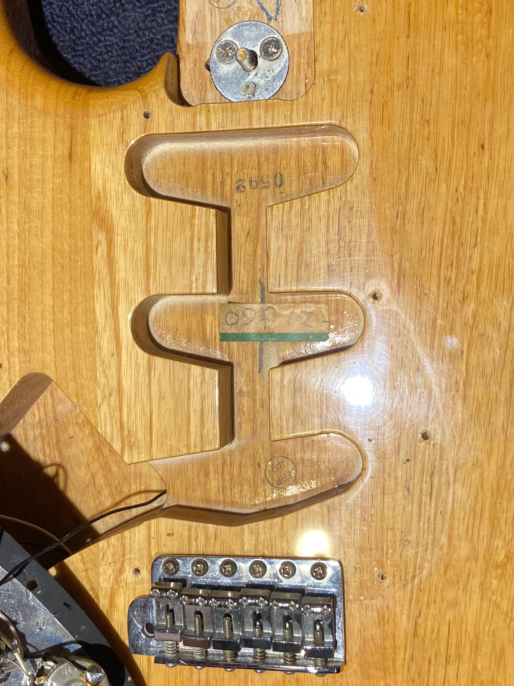 Fender Stratocaster Natural 1979 LEFTY Electric Guitars / Solid Body