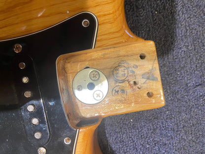 Fender Stratocaster Natural 1979 Electric Guitars / Solid Body
