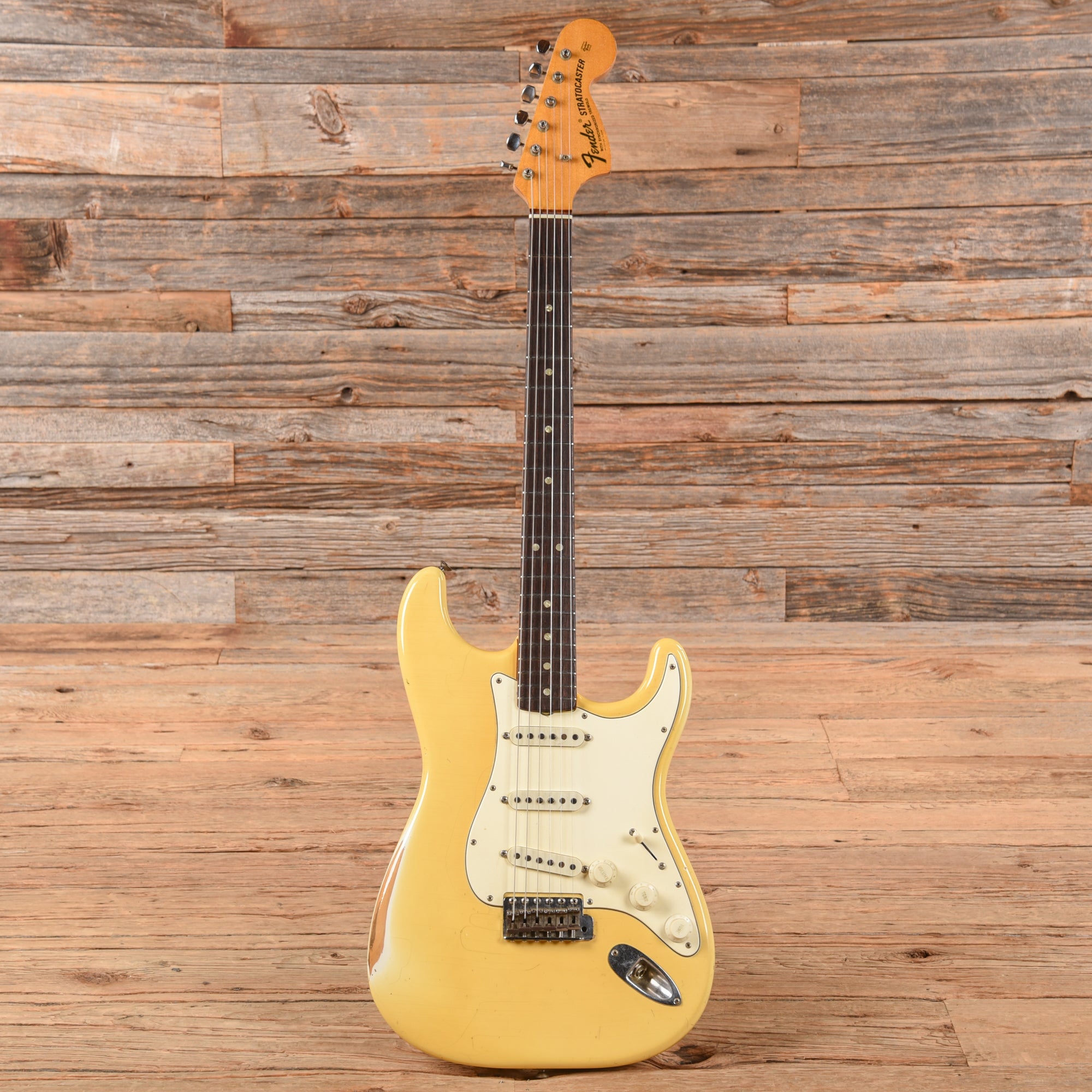 Fender Stratocaster Olympic White 1970 Electric Guitars / Solid Body