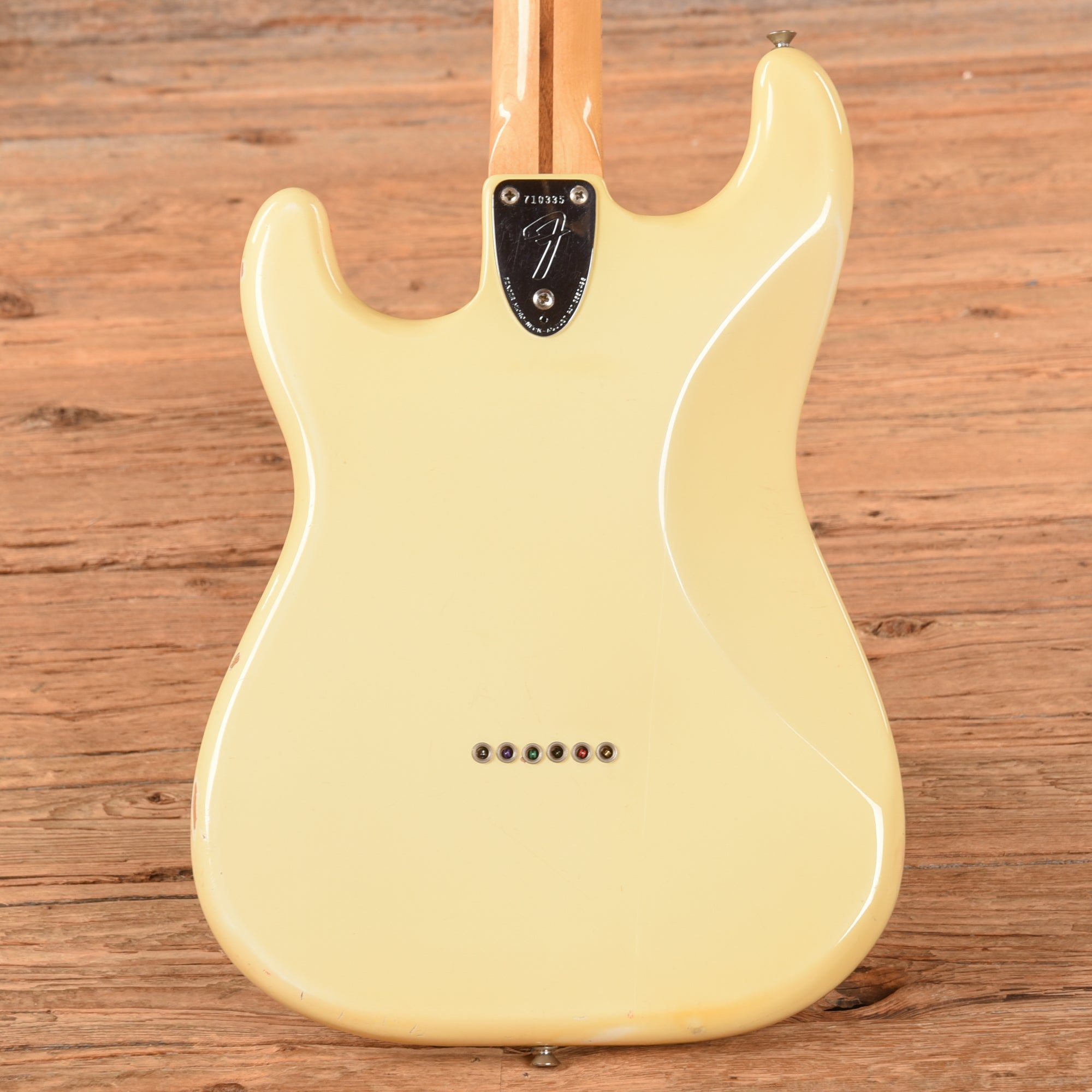 Fender Stratocaster Olympic White 1976 Electric Guitars / Solid Body