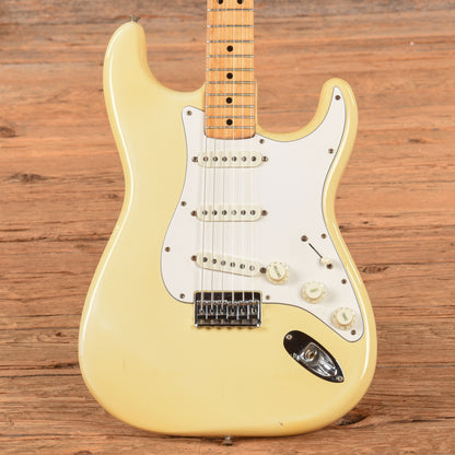 Fender Stratocaster Olympic White 1976 Electric Guitars / Solid Body