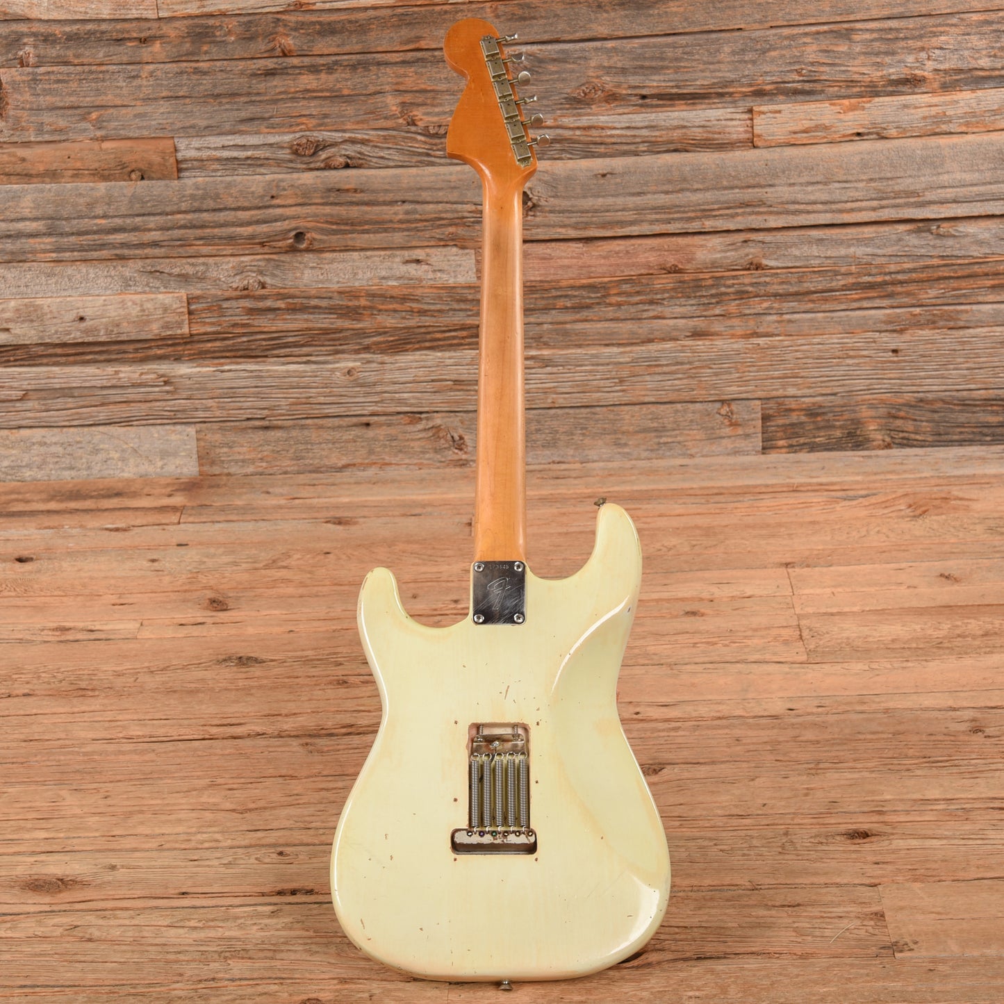 Fender Stratocaster Olympic White Refin 1966 Electric Guitars / Solid Body