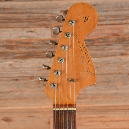 Fender Stratocaster Olympic White Refin 1966 Electric Guitars / Solid Body