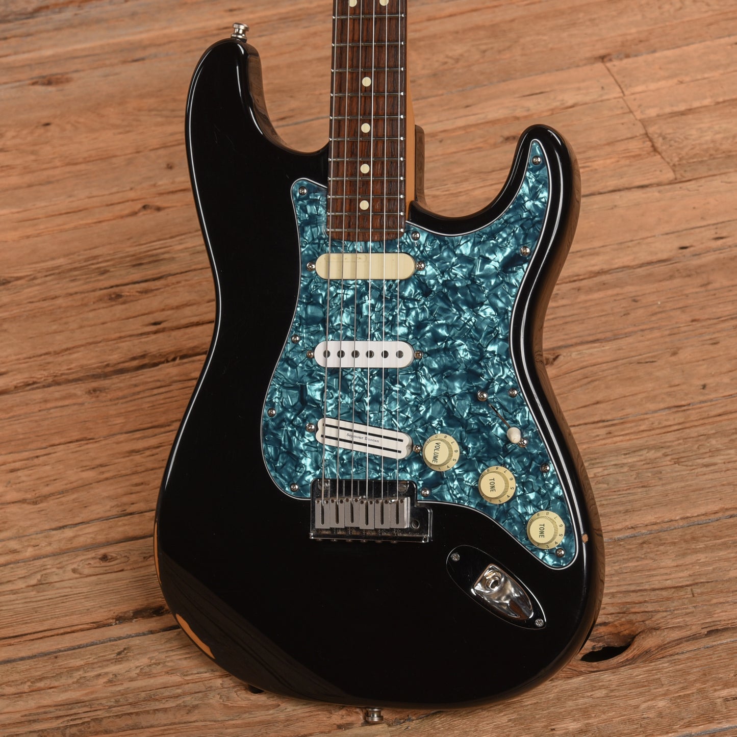 Fender Stratocaster Plus Black 1996 Electric Guitars / Solid Body