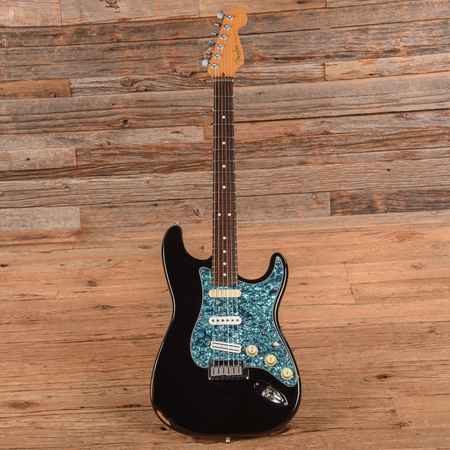 Fender Stratocaster Plus Black 1996 Electric Guitars / Solid Body