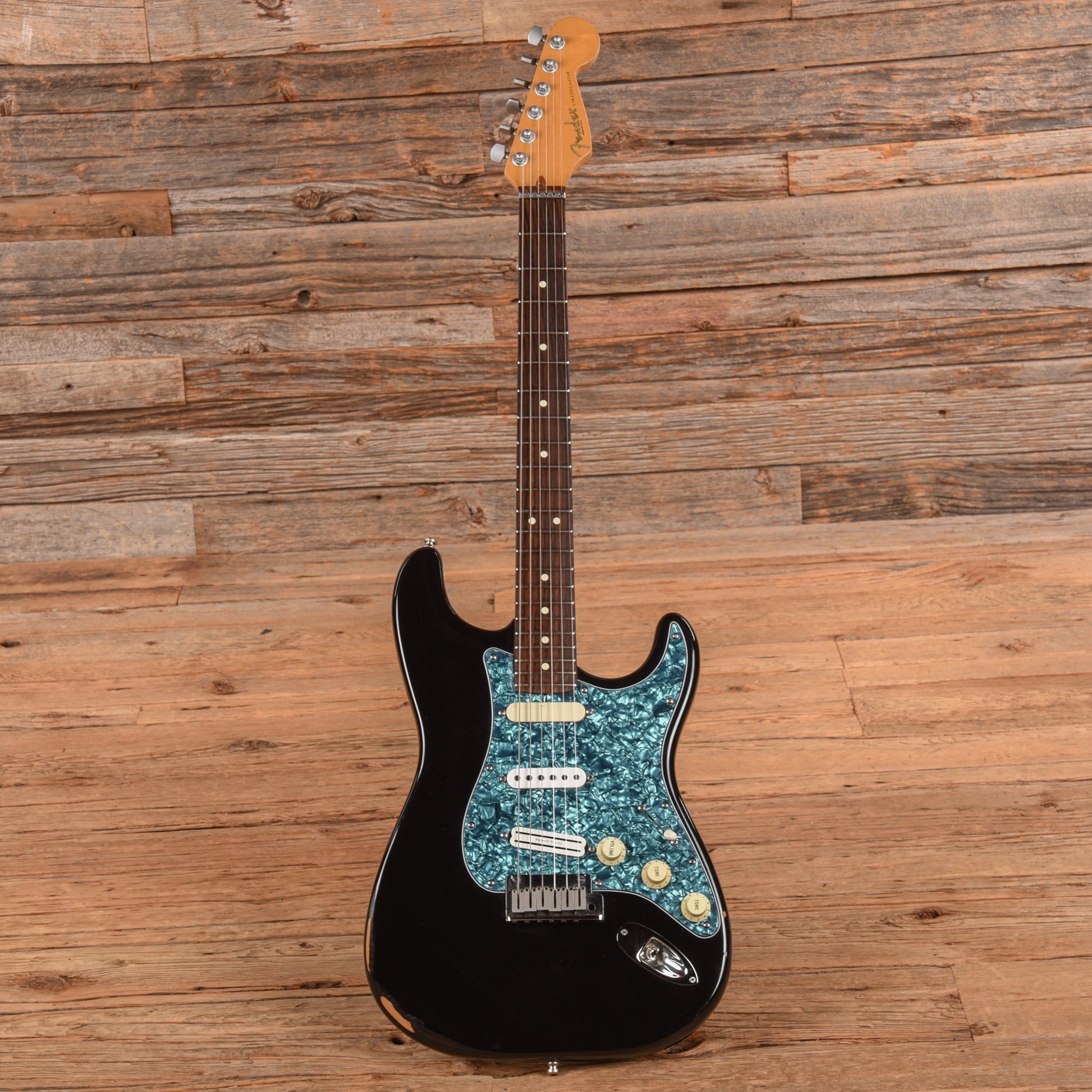 Fender Stratocaster Plus Black 1996 Electric Guitars / Solid Body
