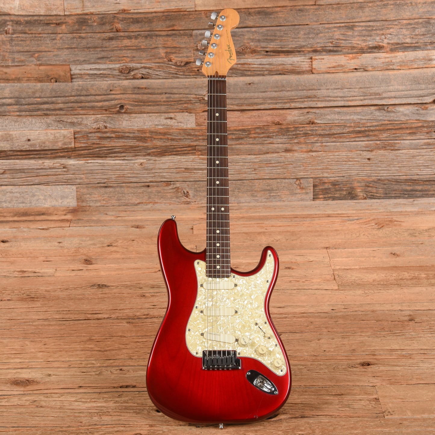 Fender Stratocaster Plus Crimson Burst 1996 Electric Guitars / Solid Body