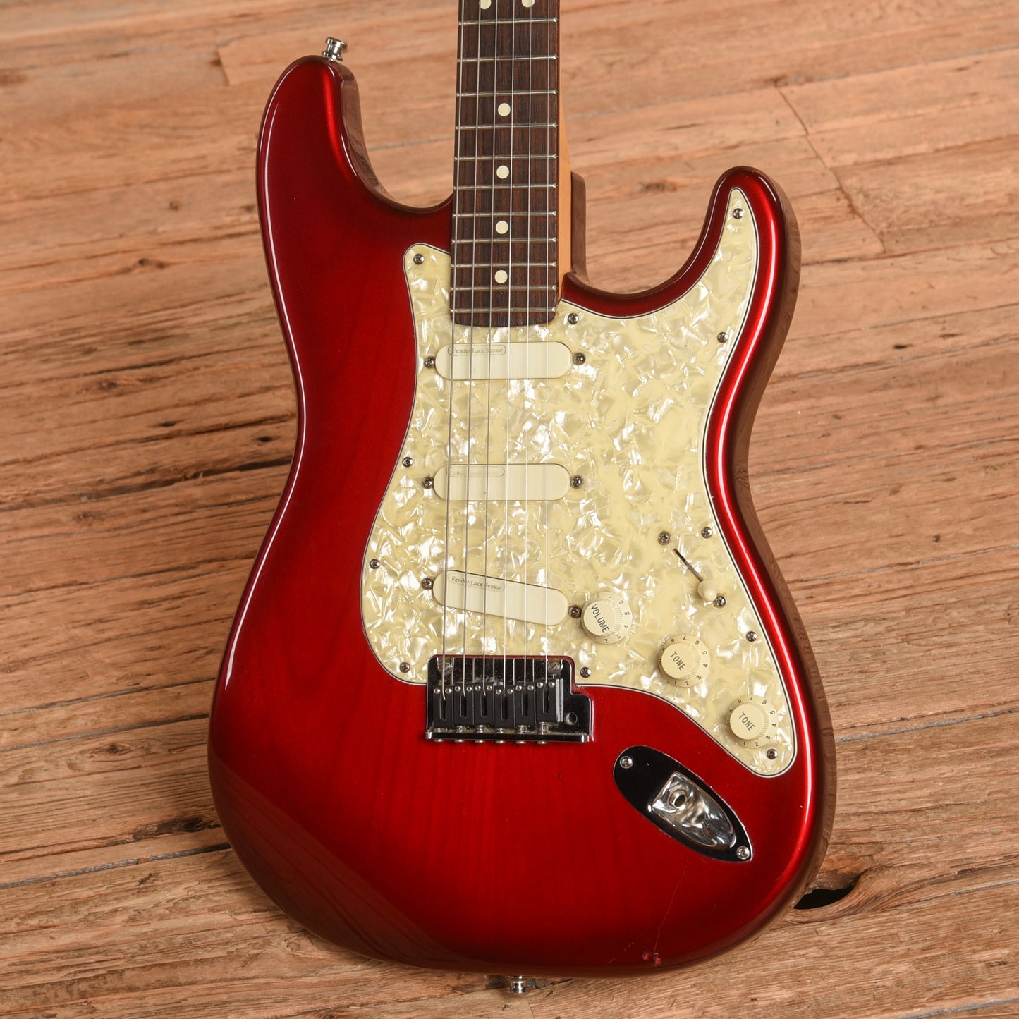 Fender Stratocaster Plus Crimson Burst 1996 Electric Guitars / Solid Body