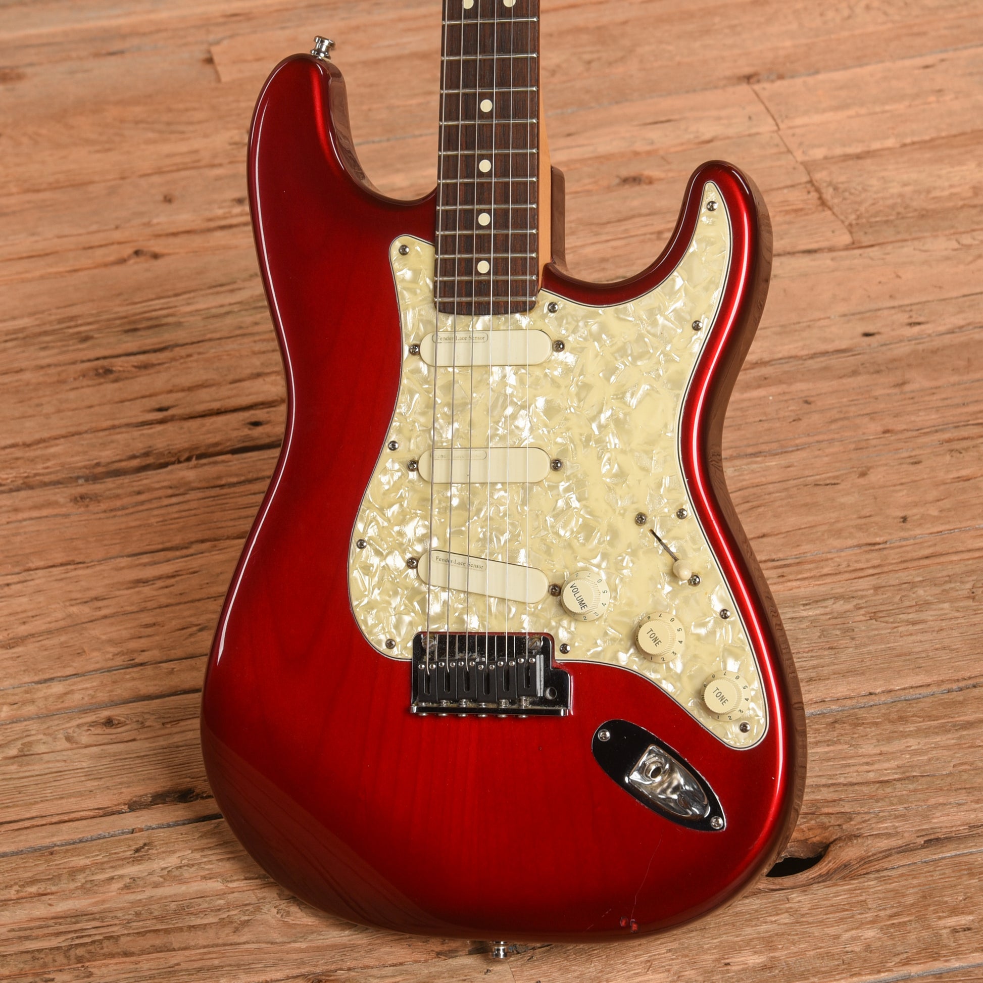 Fender Stratocaster Plus Crimson Burst 1996 Electric Guitars / Solid Body