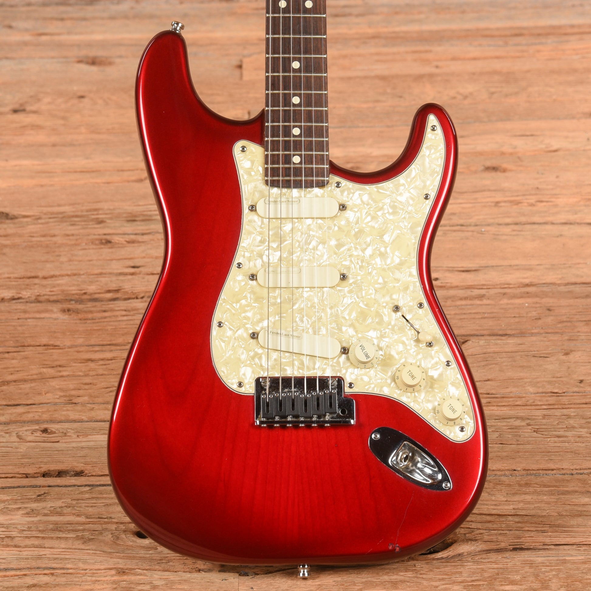 Fender Stratocaster Plus Crimson Burst 1996 Electric Guitars / Solid Body