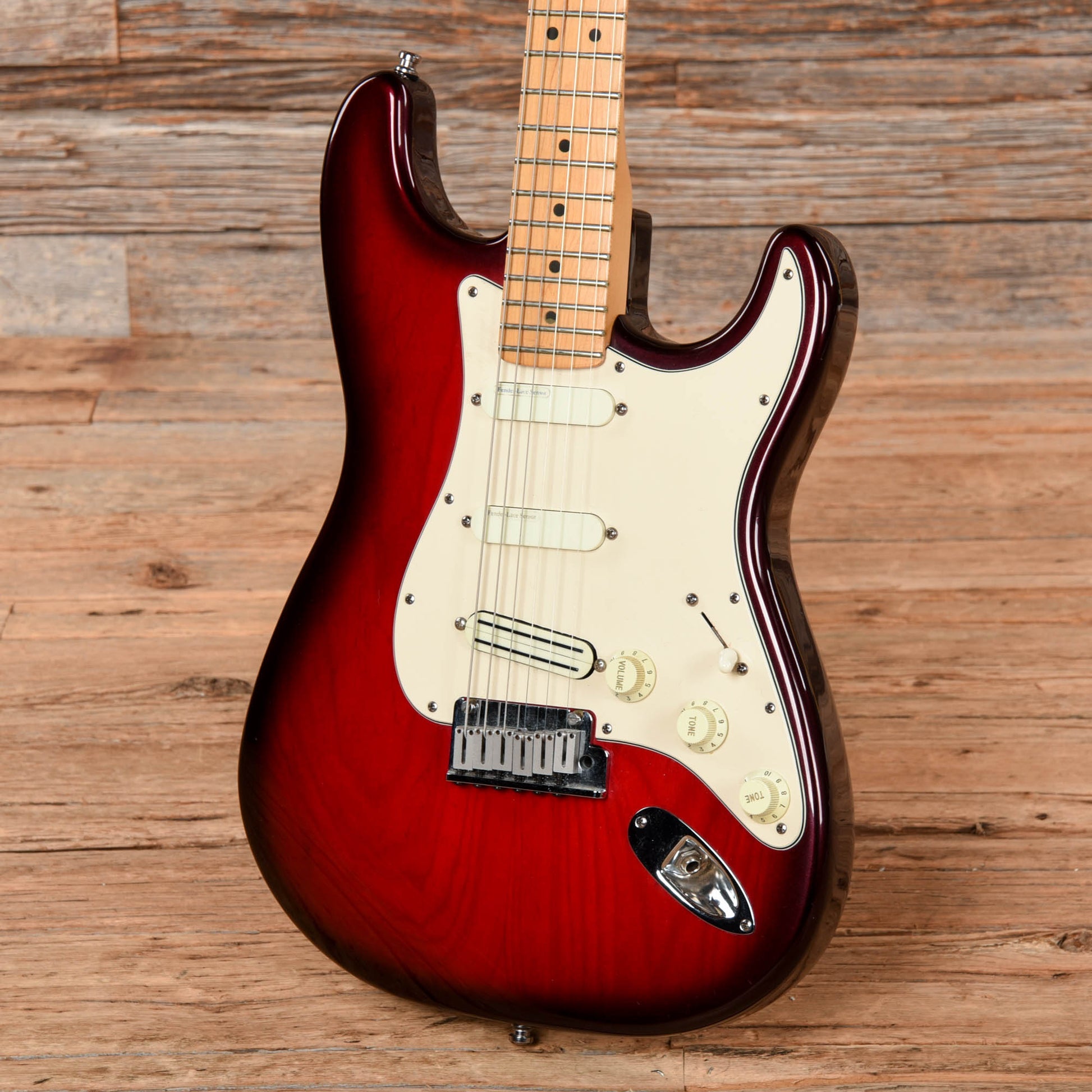 Fender Stratocaster Plus Crimson Burst Electric Guitars / Solid Body
