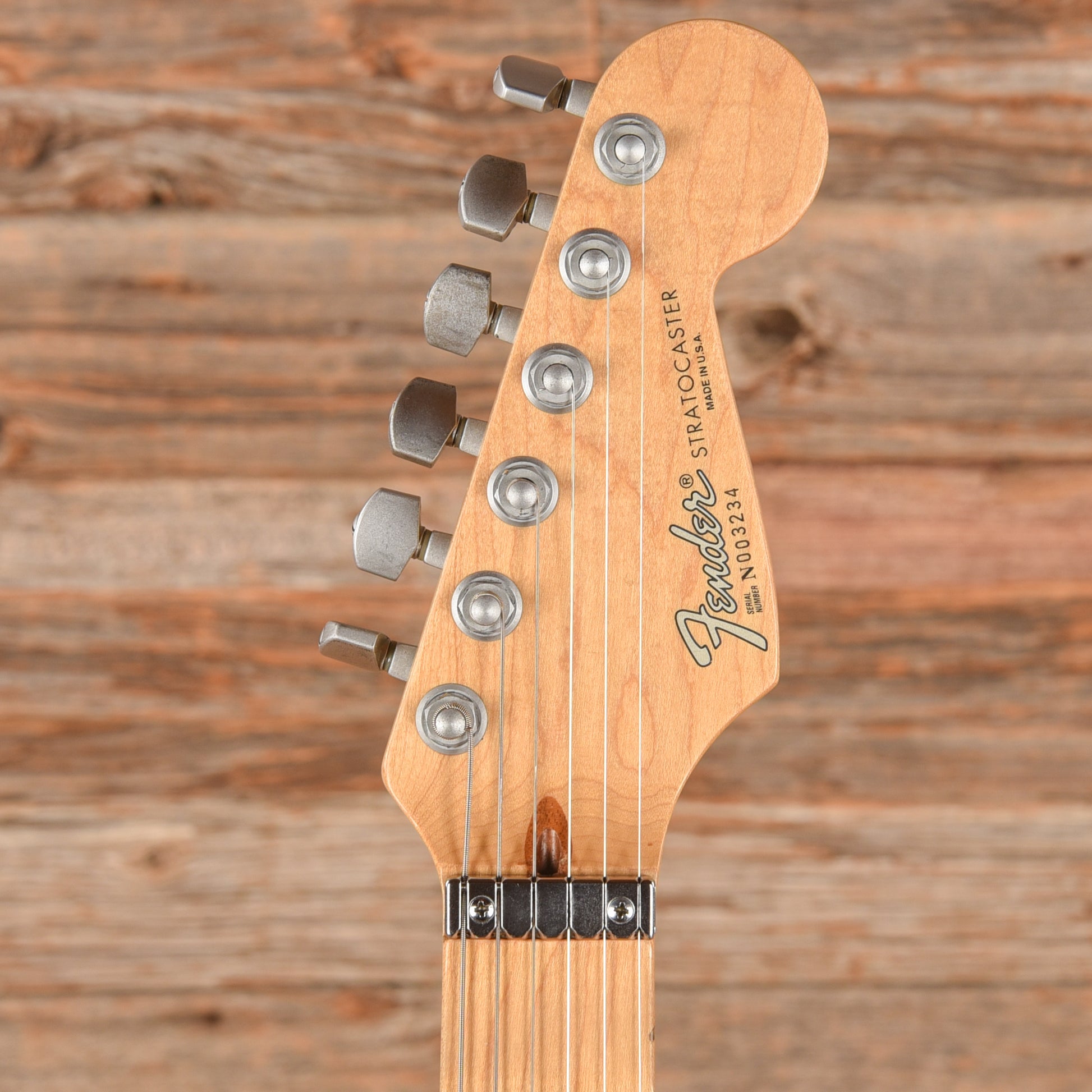 Fender Stratocaster Plus Ebony Frost 1991 Electric Guitars / Solid Body