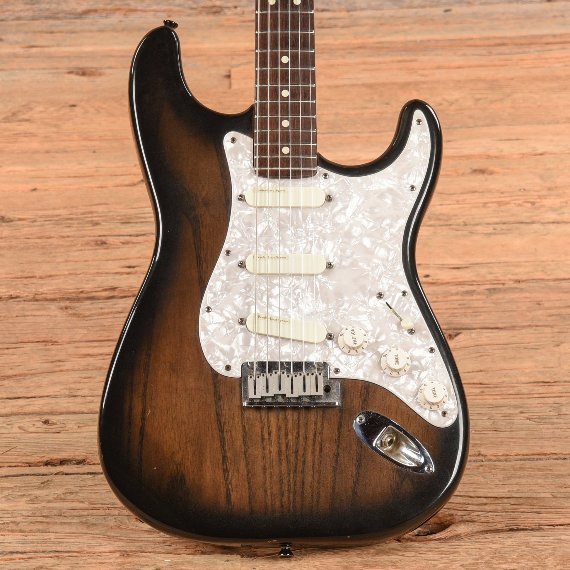 Fender Stratocaster Plus Ebony Frost 1991 Electric Guitars / Solid Body