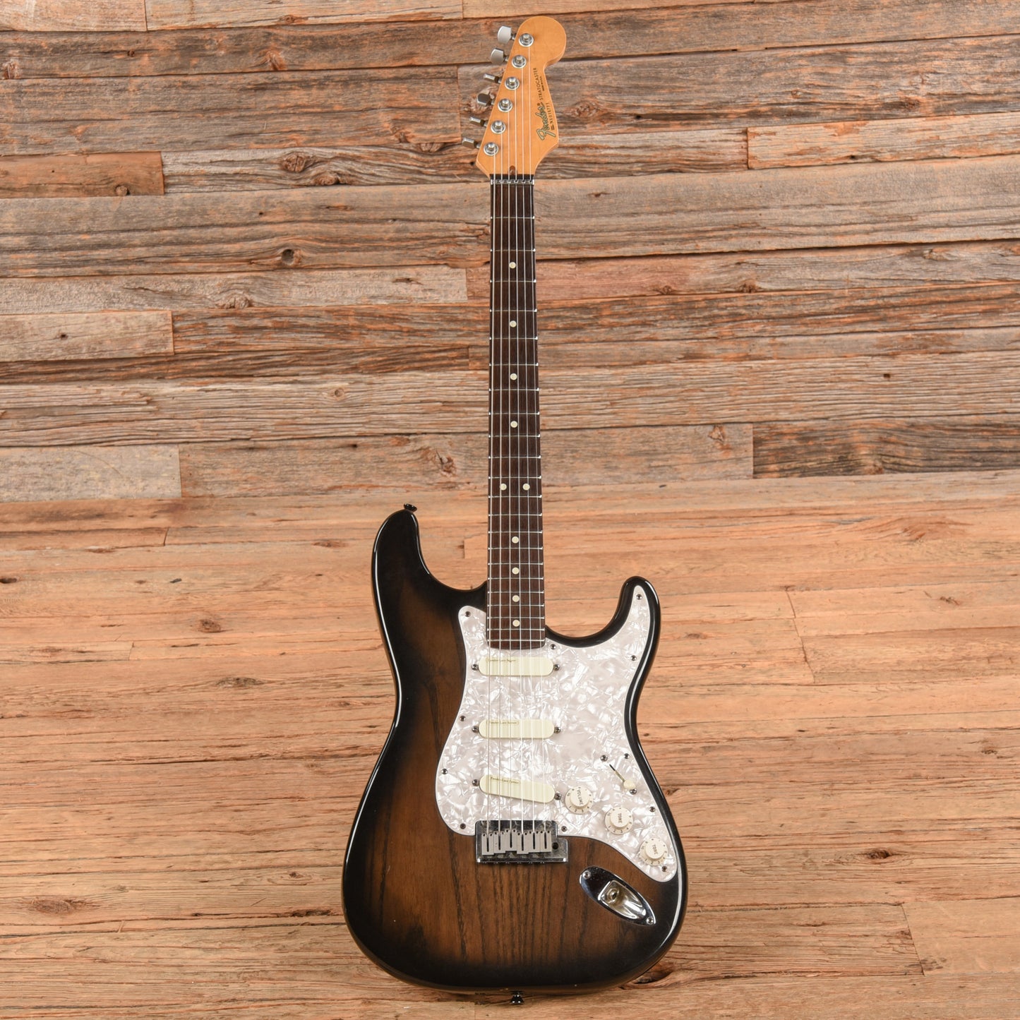 Fender Stratocaster Plus Ebony Frost 1991 Electric Guitars / Solid Body