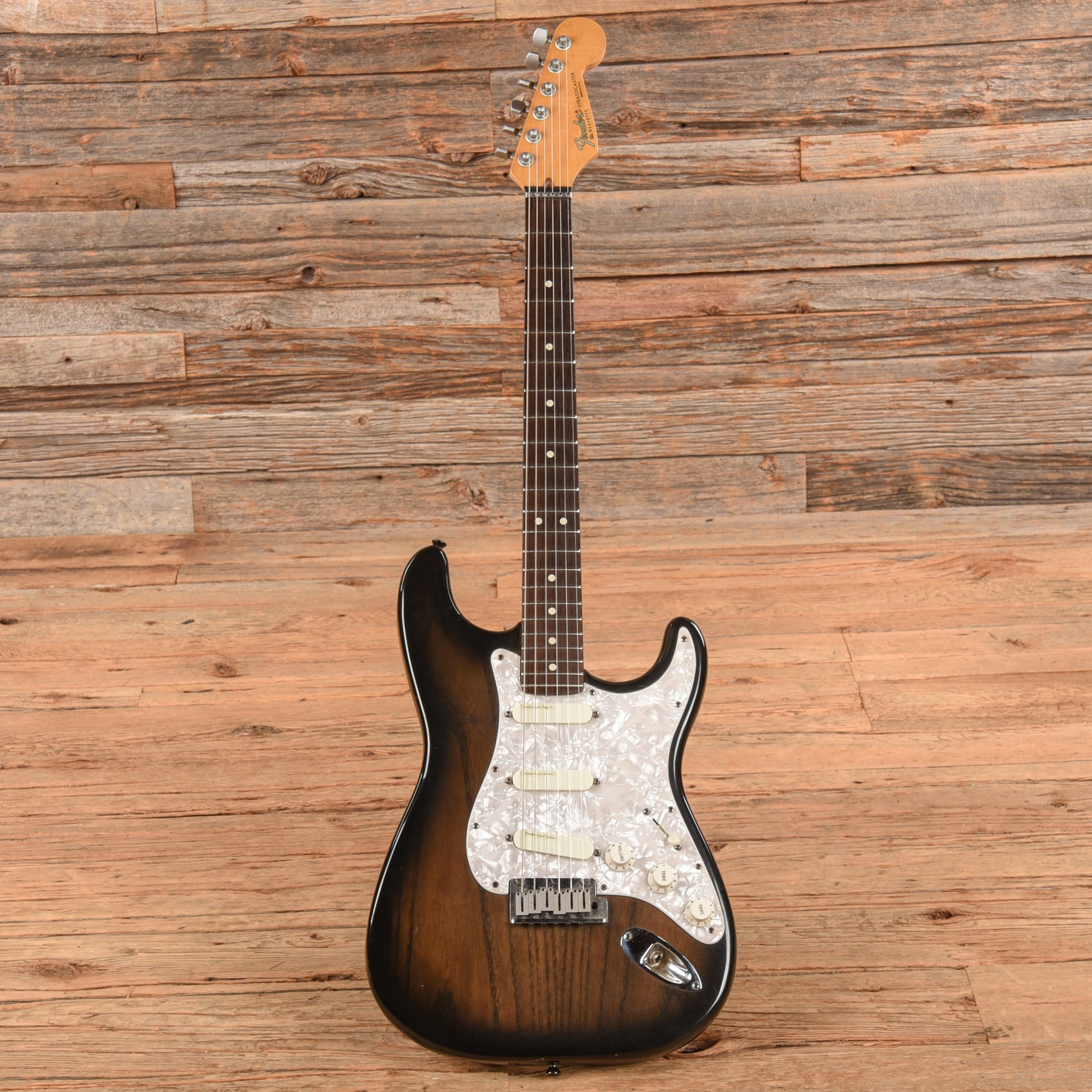 Fender Stratocaster Plus Ebony Frost 1991 Electric Guitars / Solid Body