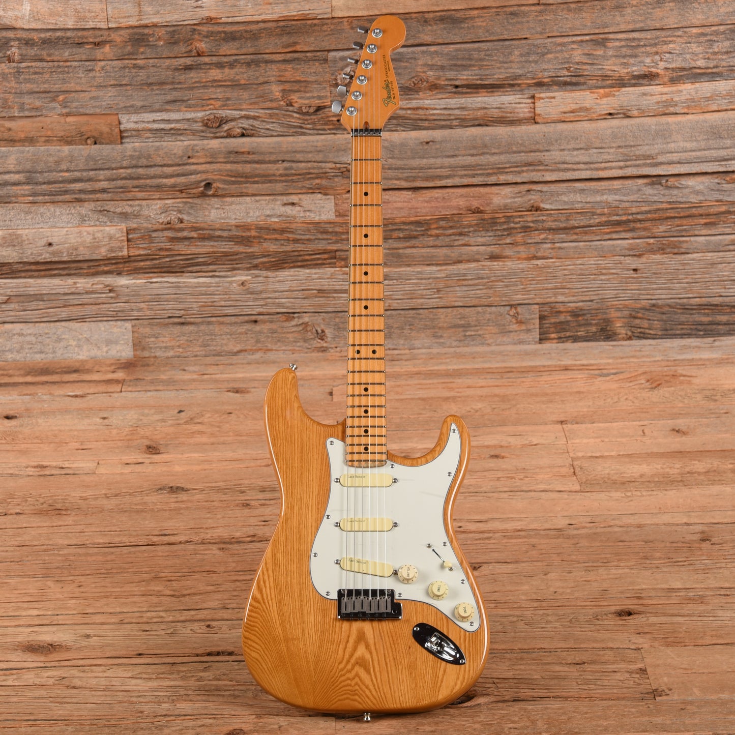 Fender Stratocaster Plus Natural 1999 Electric Guitars / Solid Body