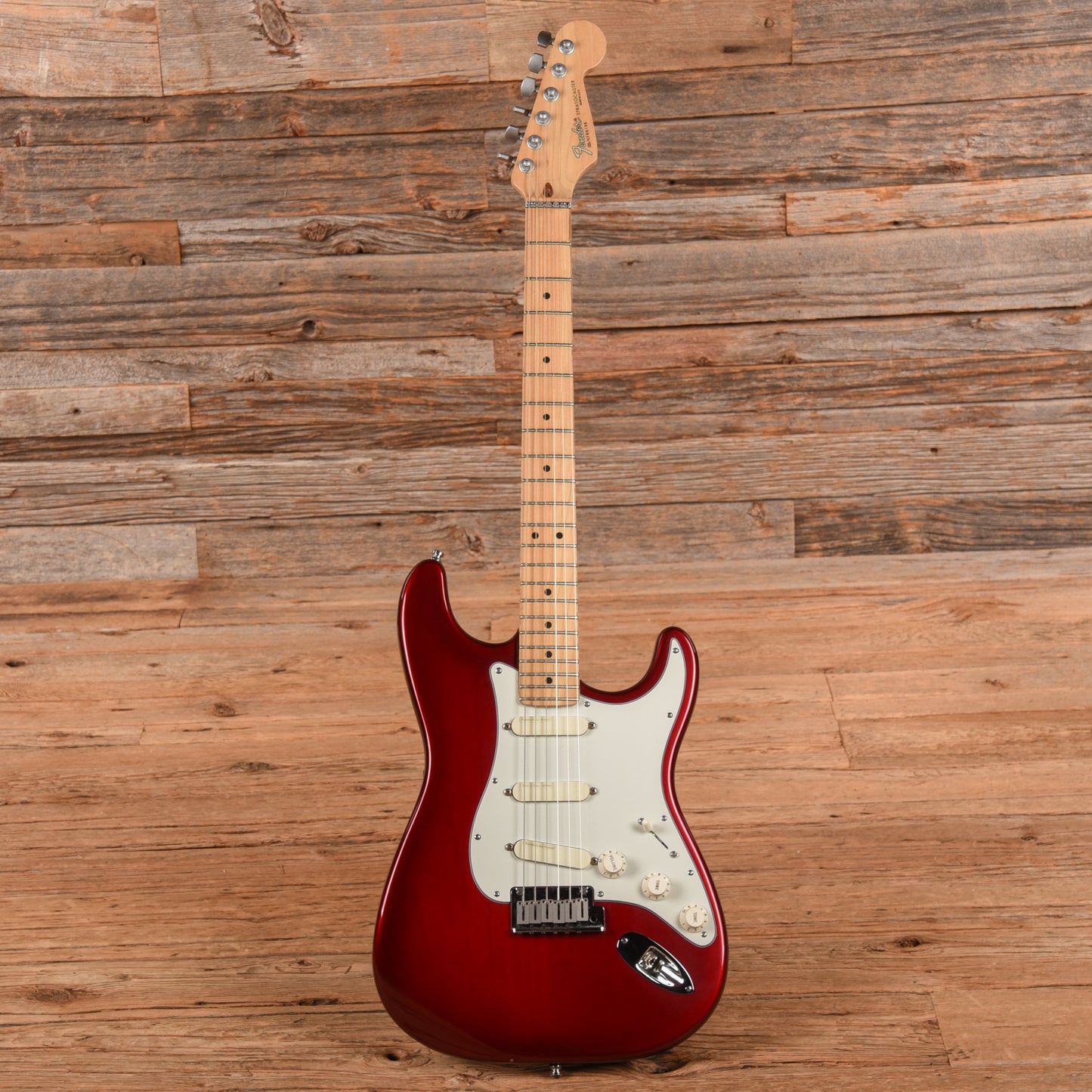 Fender Stratocaster Plus Neck with Unknown Fender Body Crimson Burst Electric Guitars / Solid Body