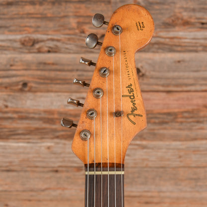 Fender Stratocaster Refin Black 1962 Electric Guitars / Solid Body