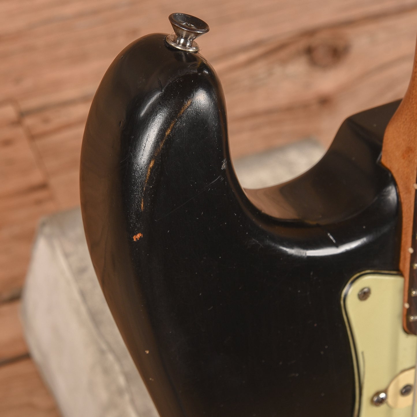 Fender Stratocaster Refin Black 1962 Electric Guitars / Solid Body