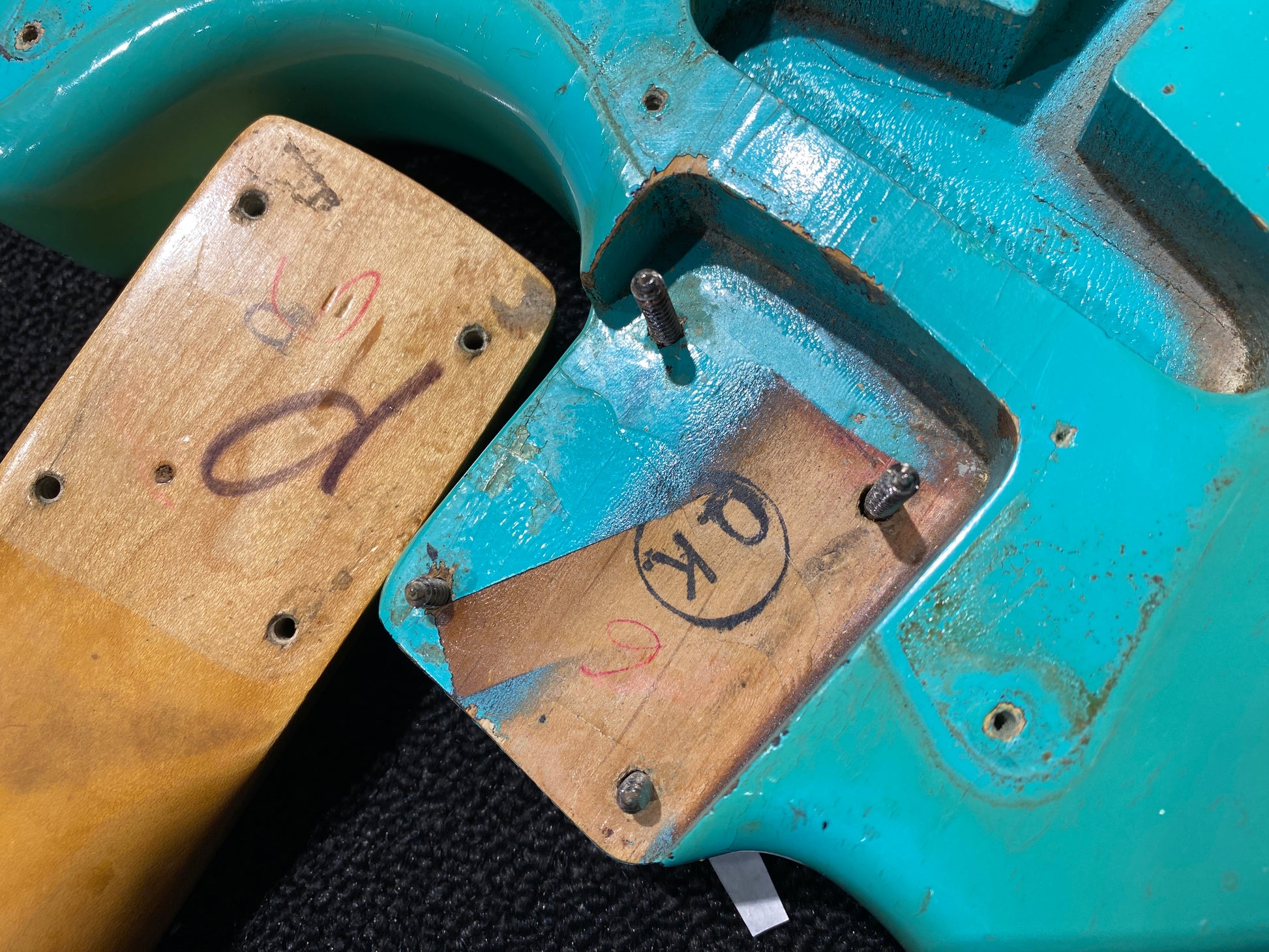 Fender Stratocaster Sea Foam Green 1963 Electric Guitars / Solid Body