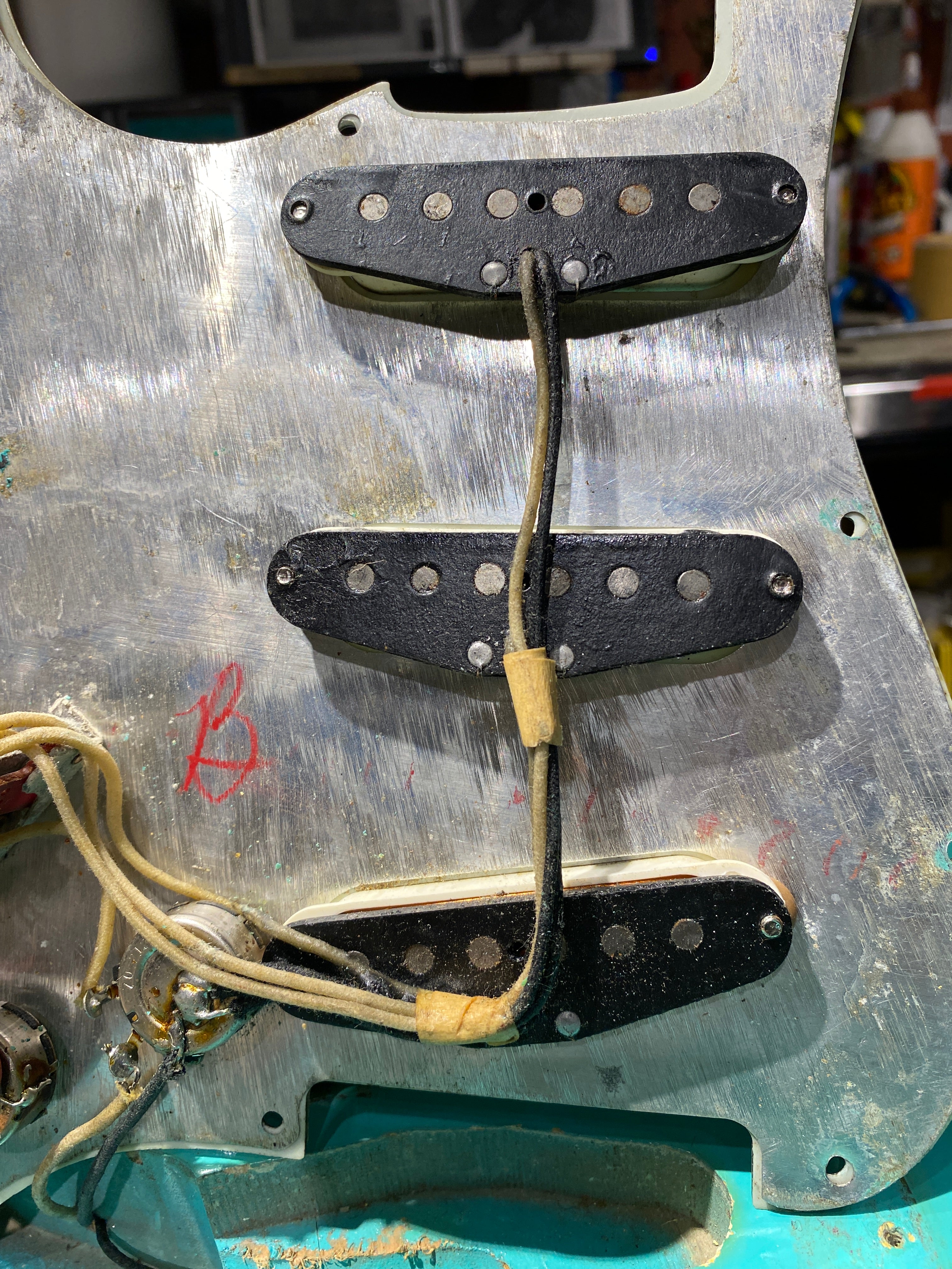 Fender Stratocaster Sea Foam Green 1963 Electric Guitars / Solid Body