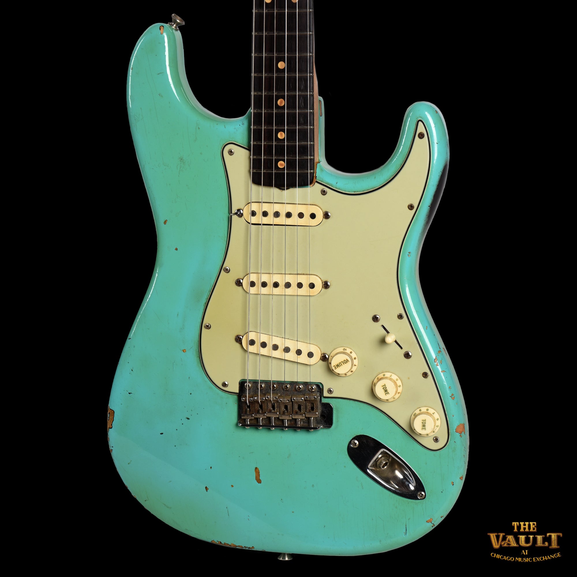 Fender Stratocaster Sea Foam Green 1963 Electric Guitars / Solid Body