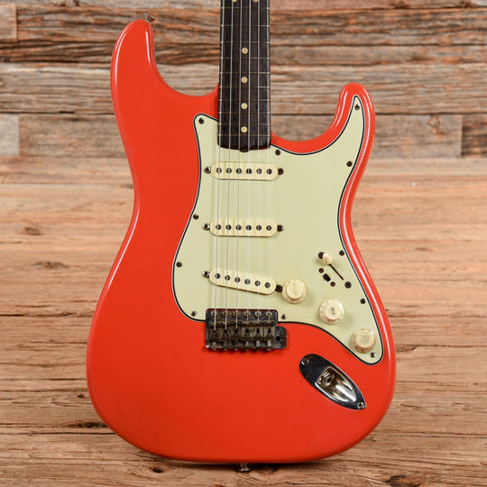 Fender Stratocaster Selmer Fiesta Red over Sunburst 1964 Electric Guitars / Solid Body