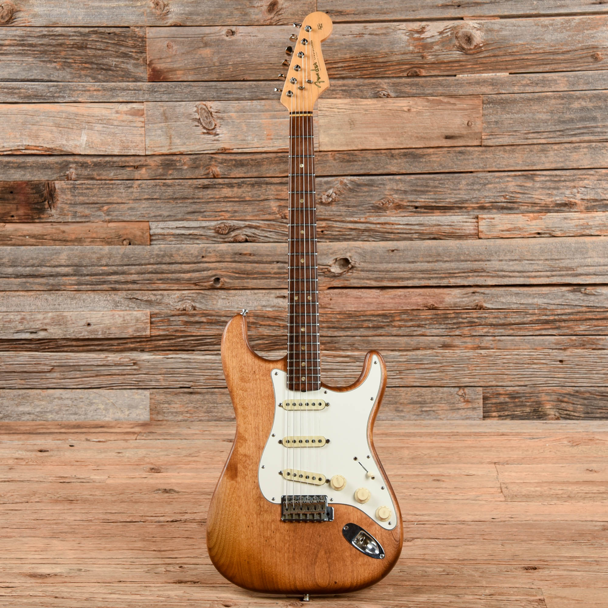Fender Stratocaster Stripped Natural 1966 Electric Guitars / Solid Body