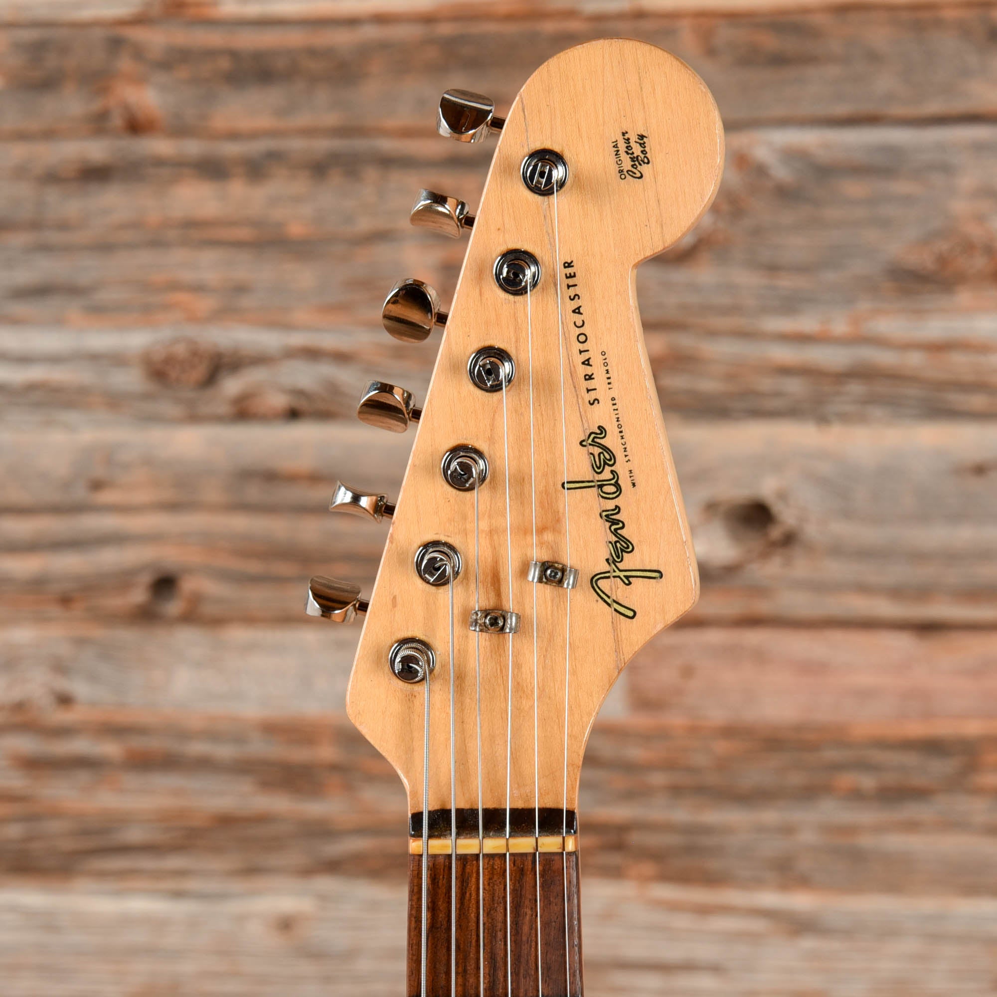 Fender Stratocaster Stripped Natural 1966 Electric Guitars / Solid Body