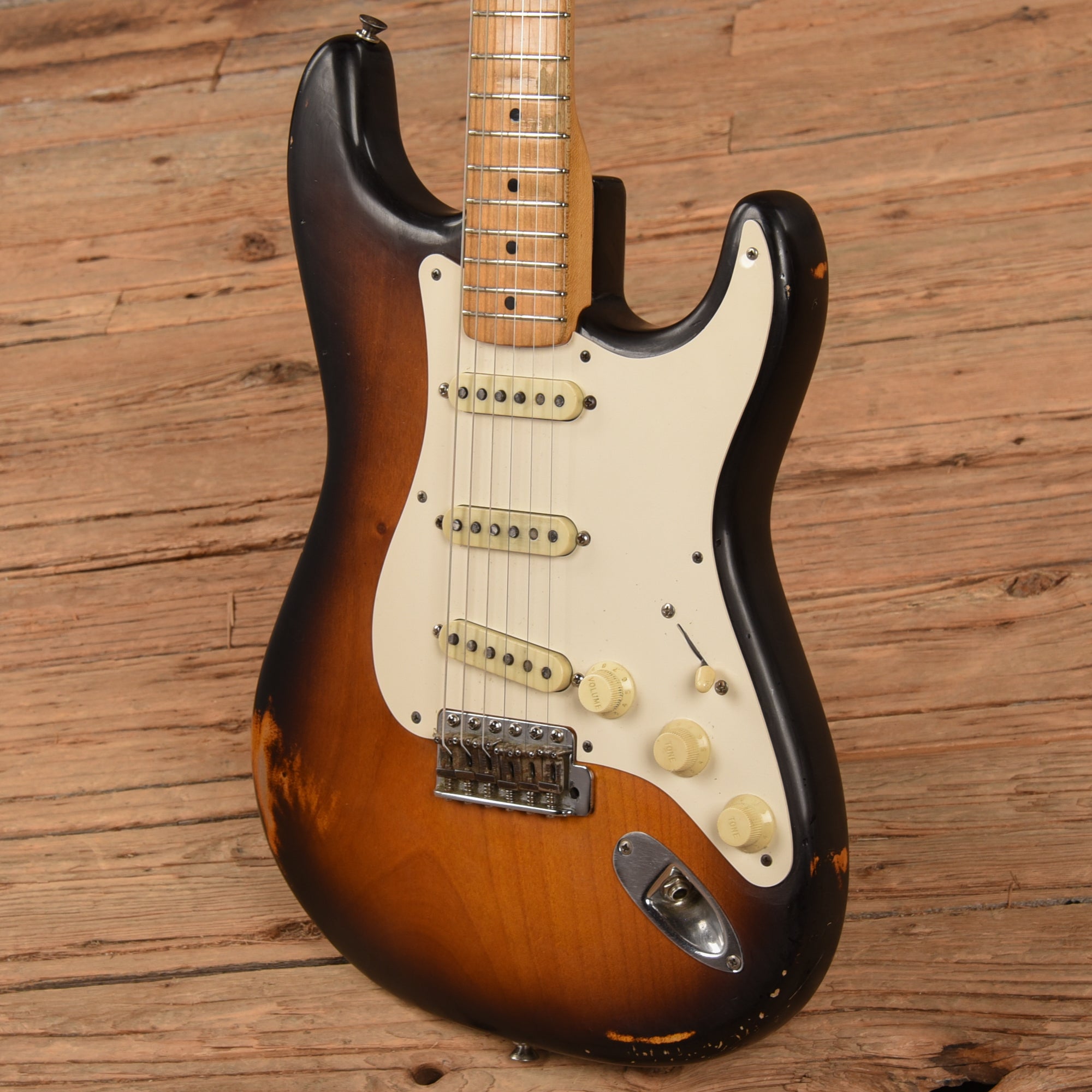 Fender Stratocaster Sunburst 1957 Electric Guitars / Solid Body