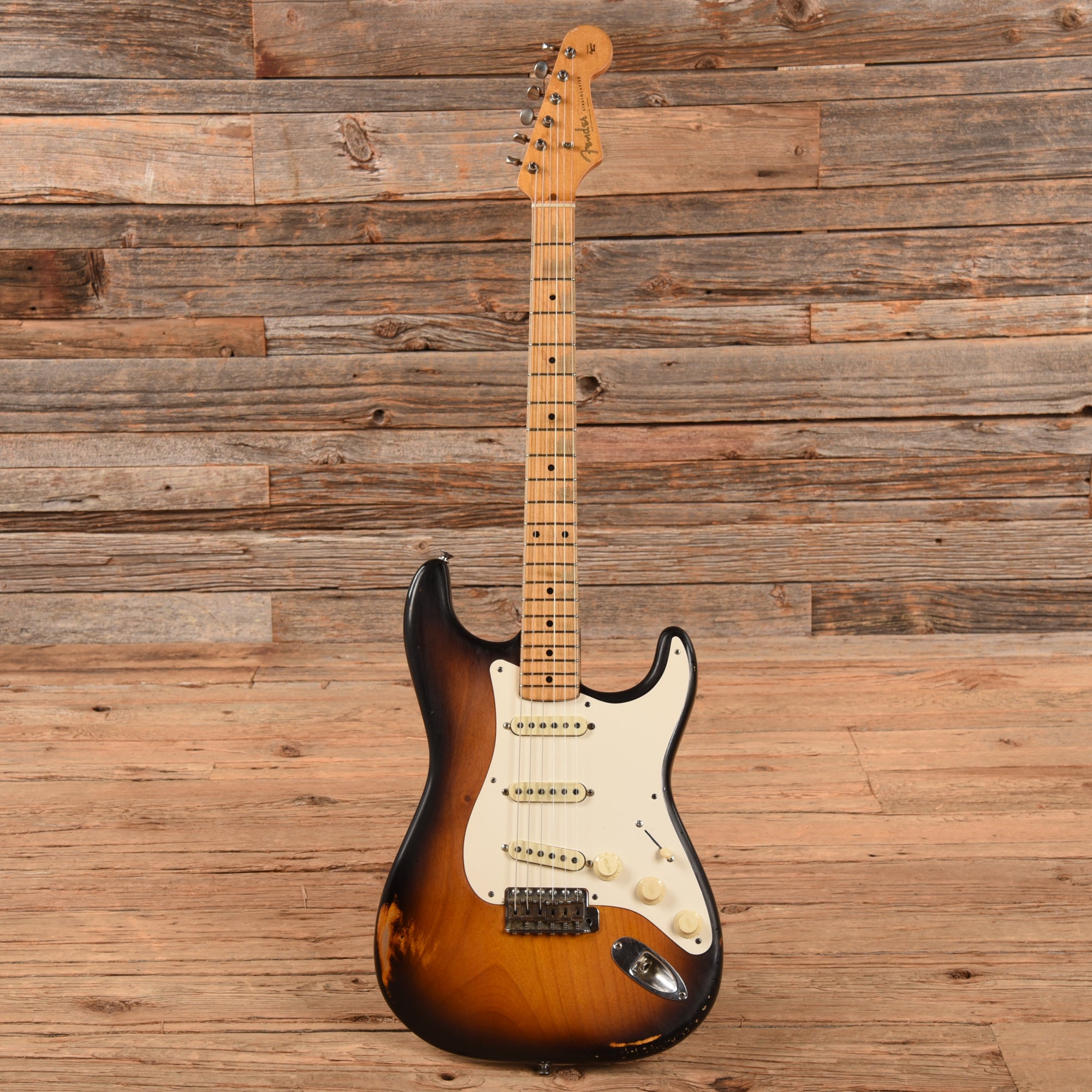 Fender Stratocaster Sunburst 1957 Electric Guitars / Solid Body