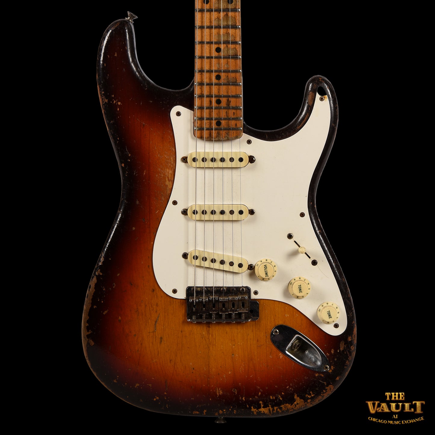 Fender Stratocaster Sunburst 1958 Electric Guitars / Solid Body