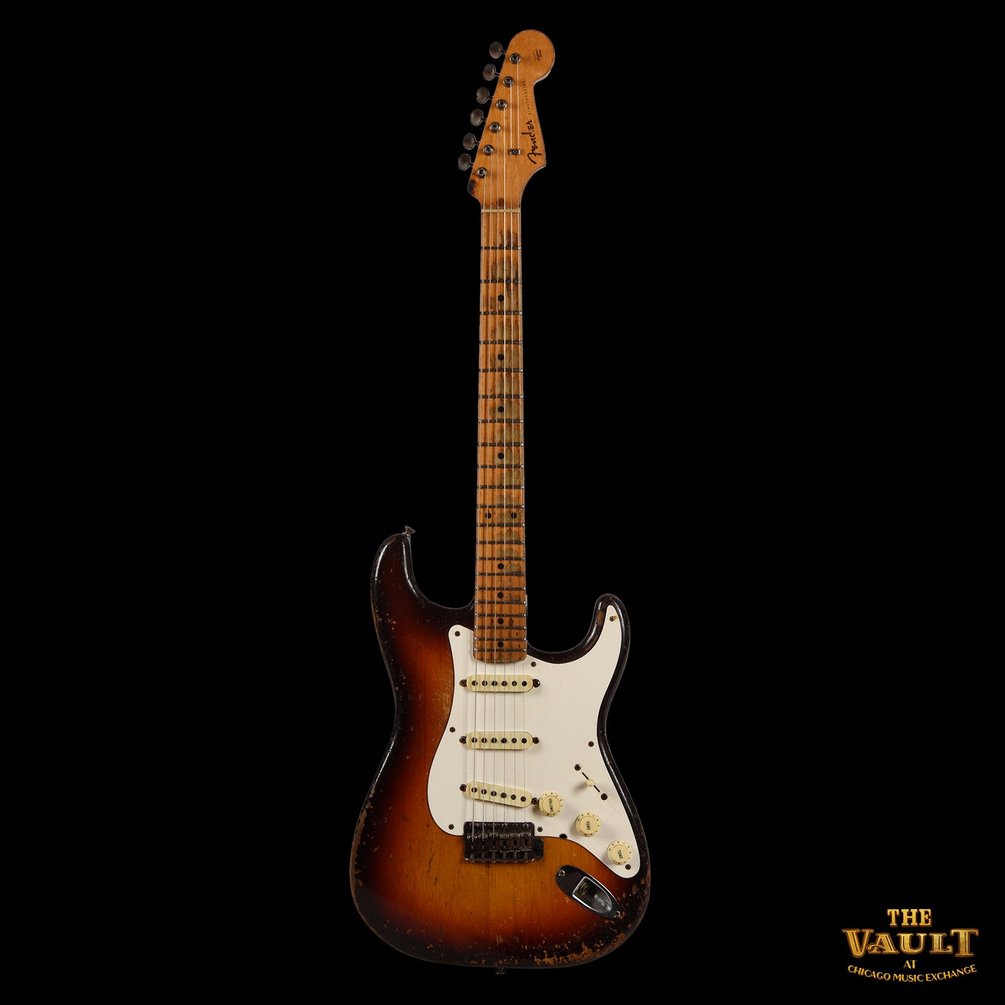 Fender Stratocaster Sunburst 1958 Electric Guitars / Solid Body