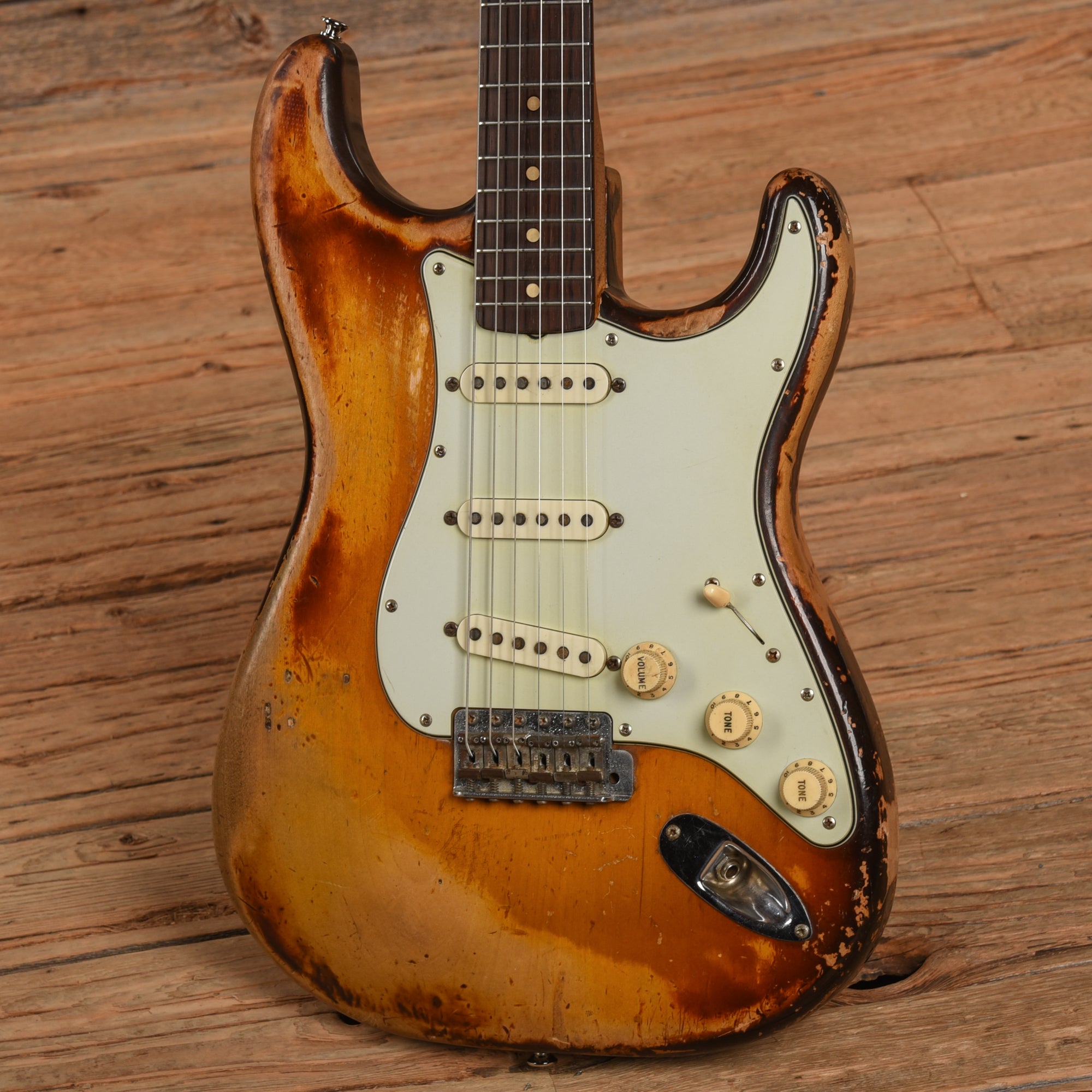 Fender Stratocaster Sunburst 1959 Electric Guitars / Solid Body