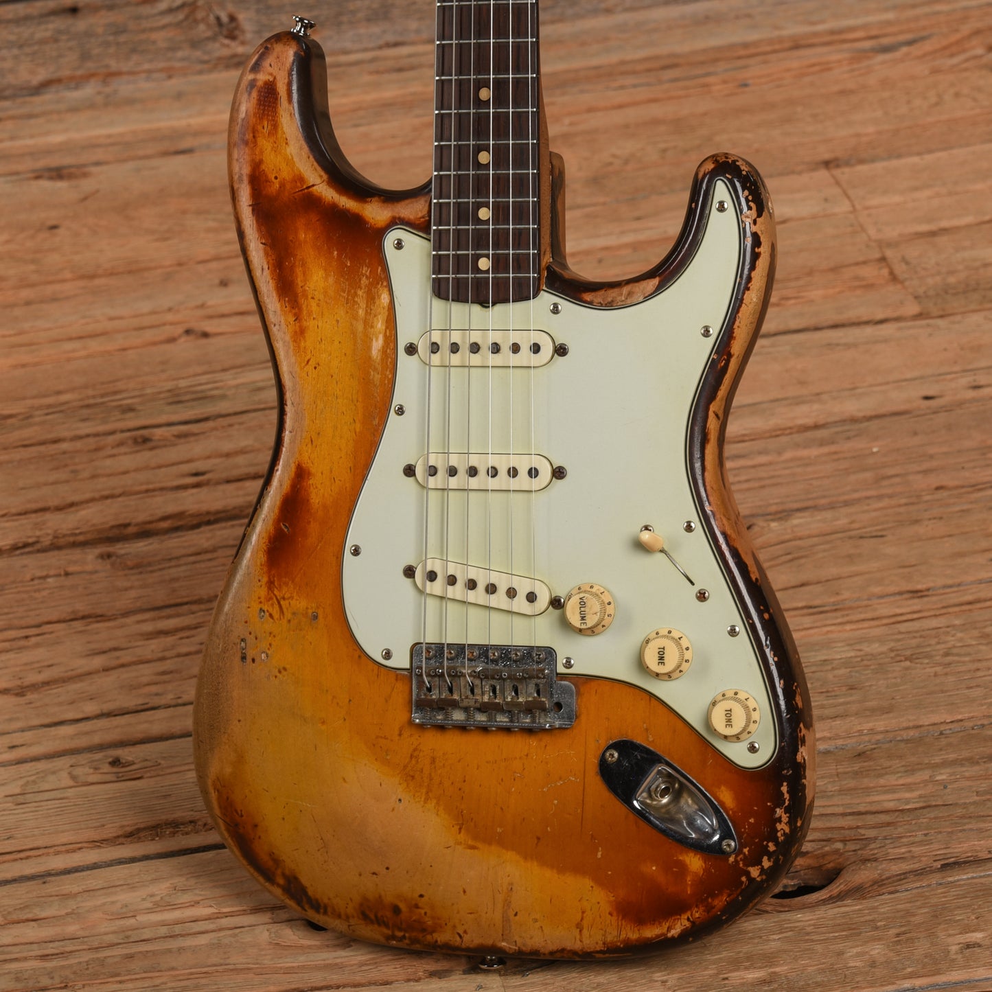 Fender Stratocaster Sunburst 1959 Electric Guitars / Solid Body